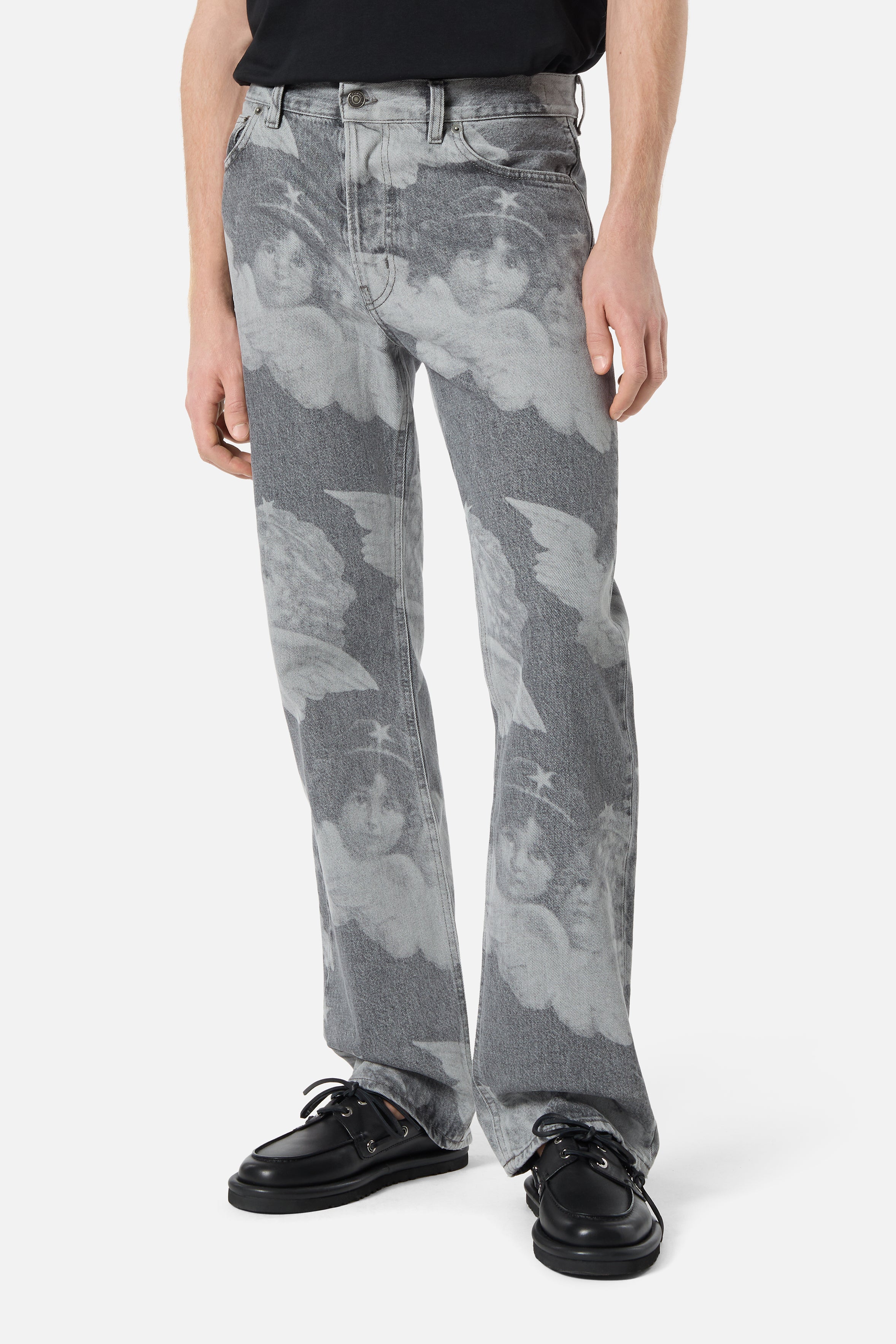Angels Straight Fit Jeans Grey - Image 3