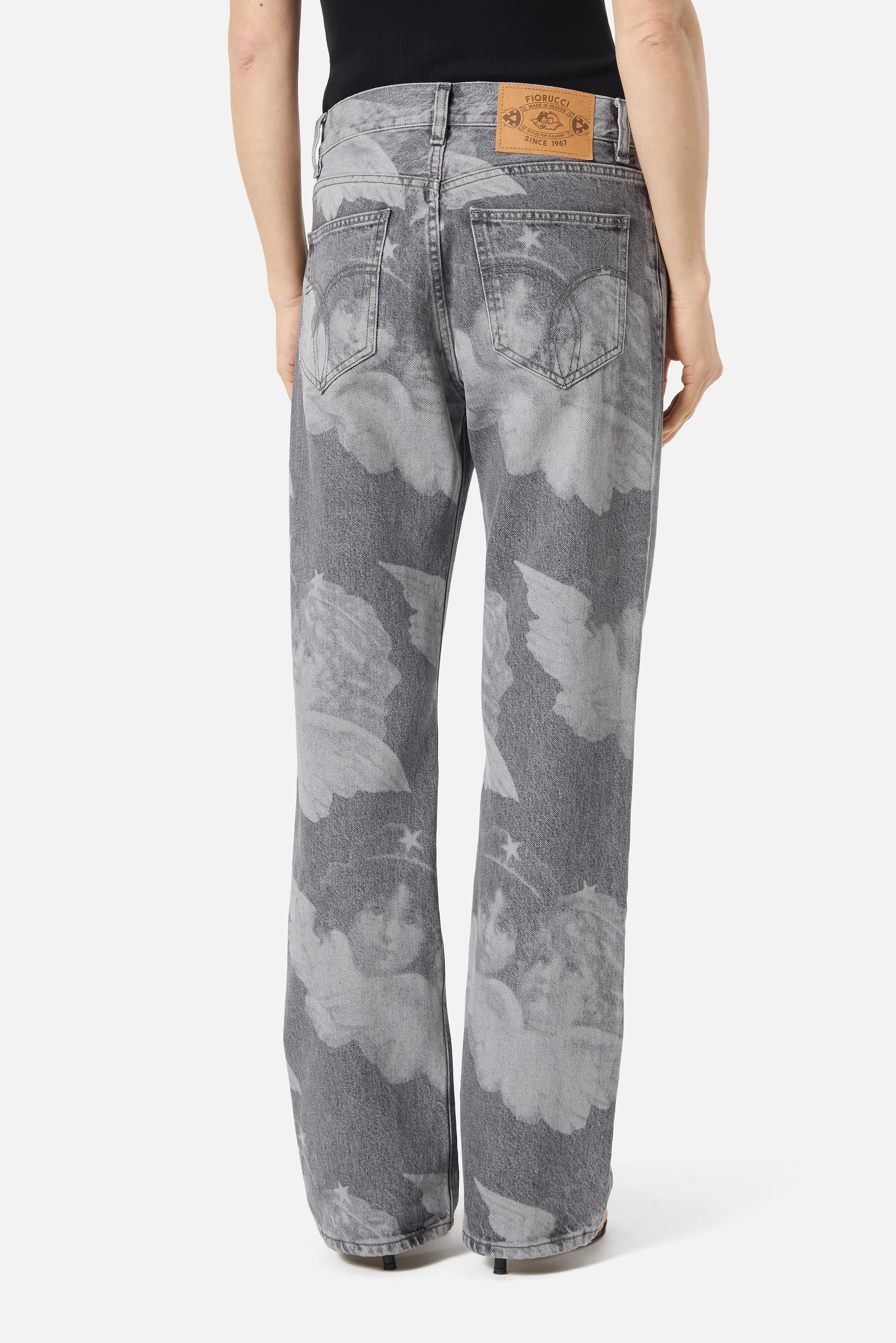 Angels Straight Fit Jeans Grey - Image 4
