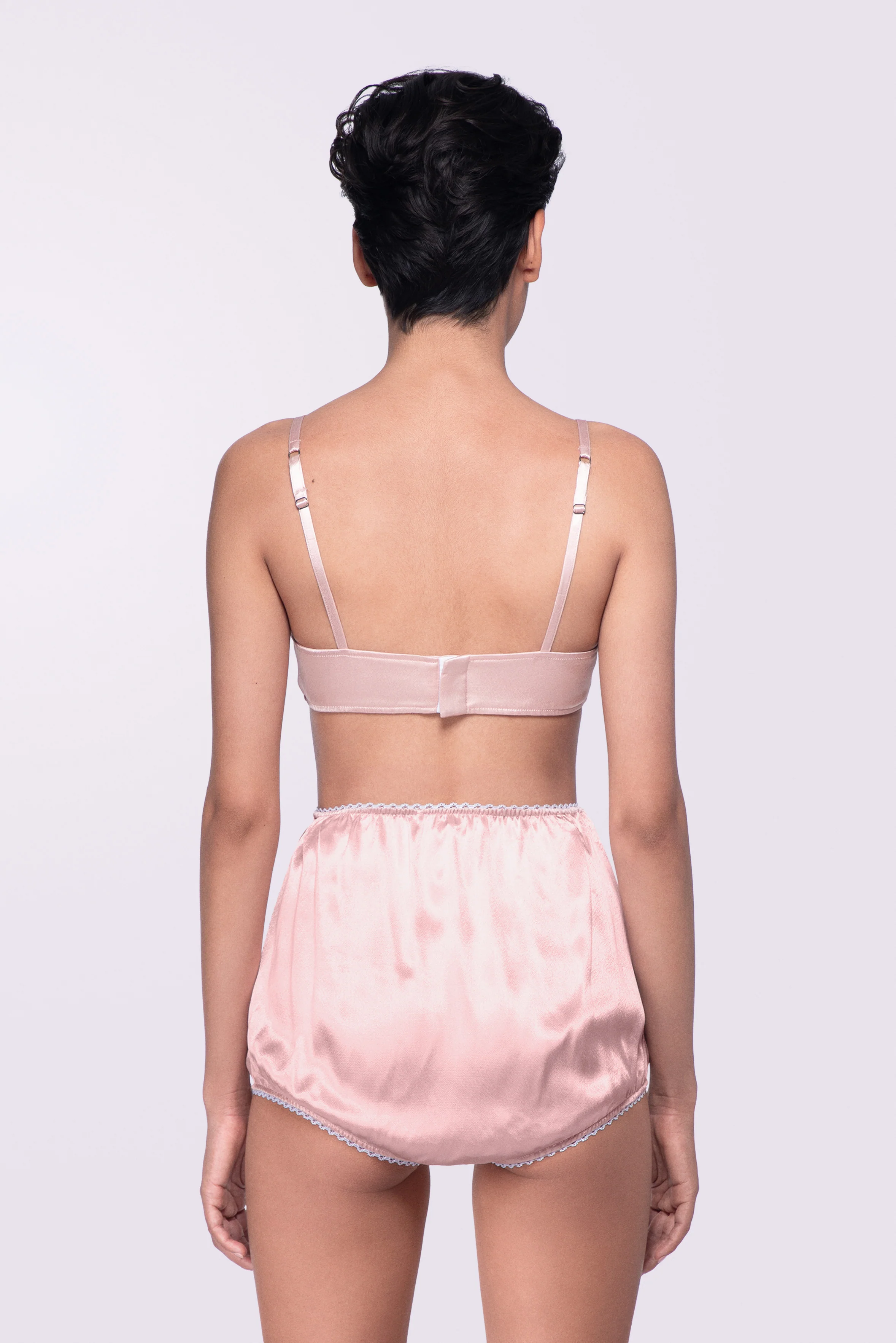 Embroidered Bralette Pink - Image 3