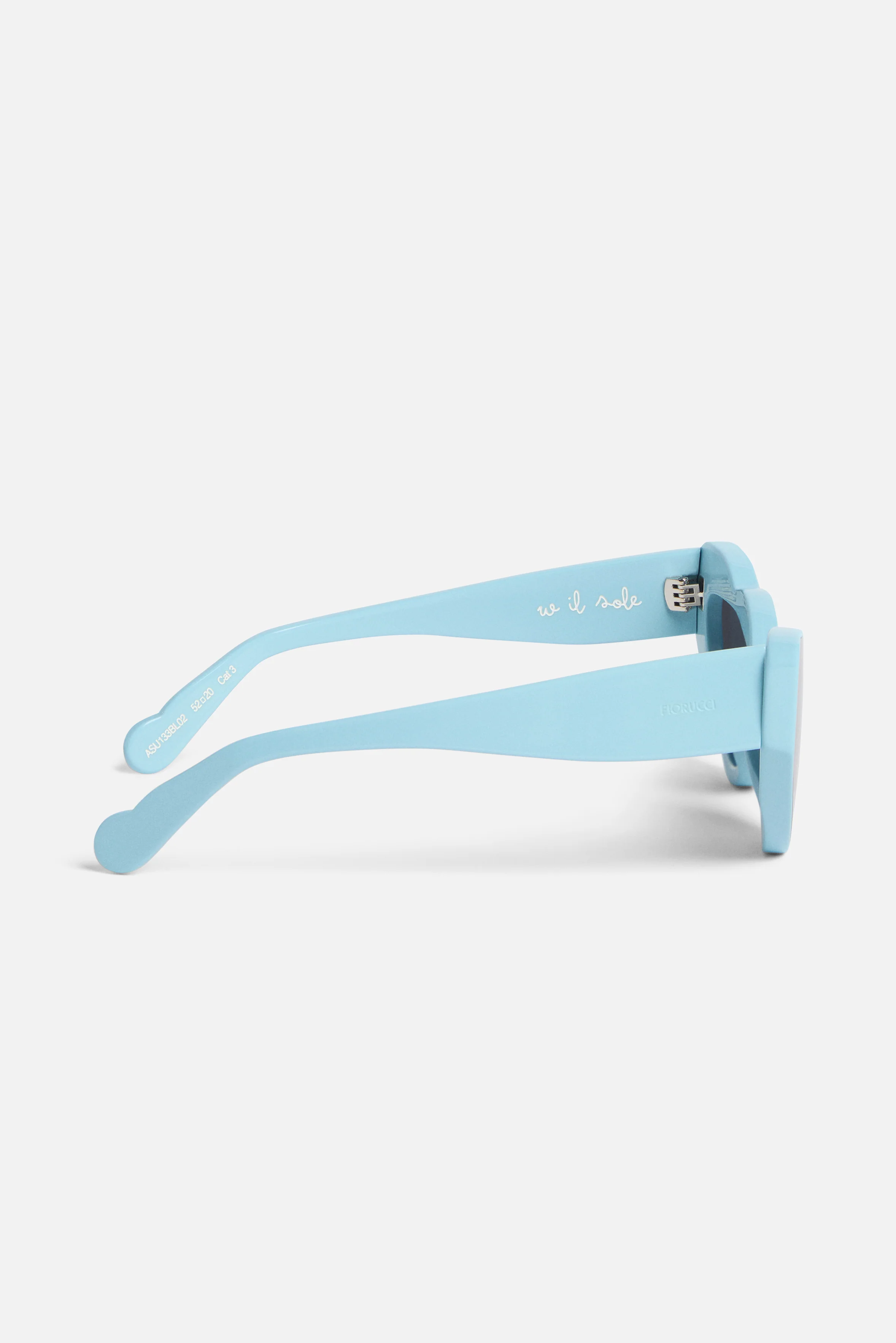 Heart Sunglasses Blue - Image 2