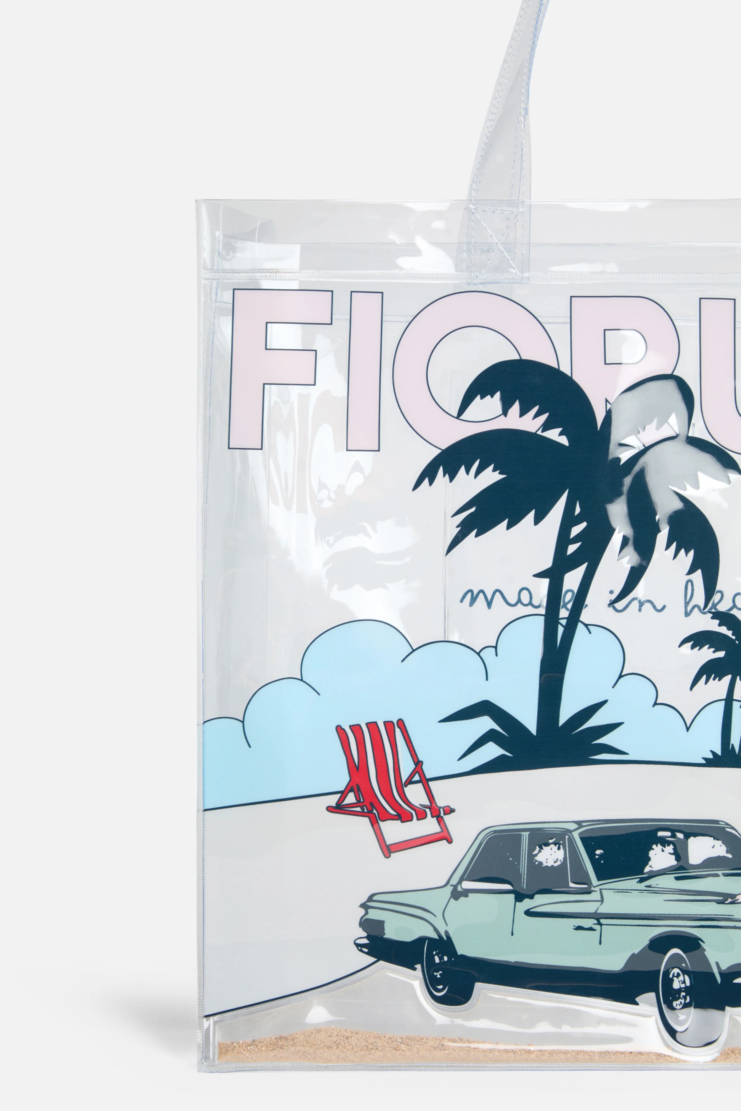 Logo Pin Up Car Tote Bag Multi - Image 4