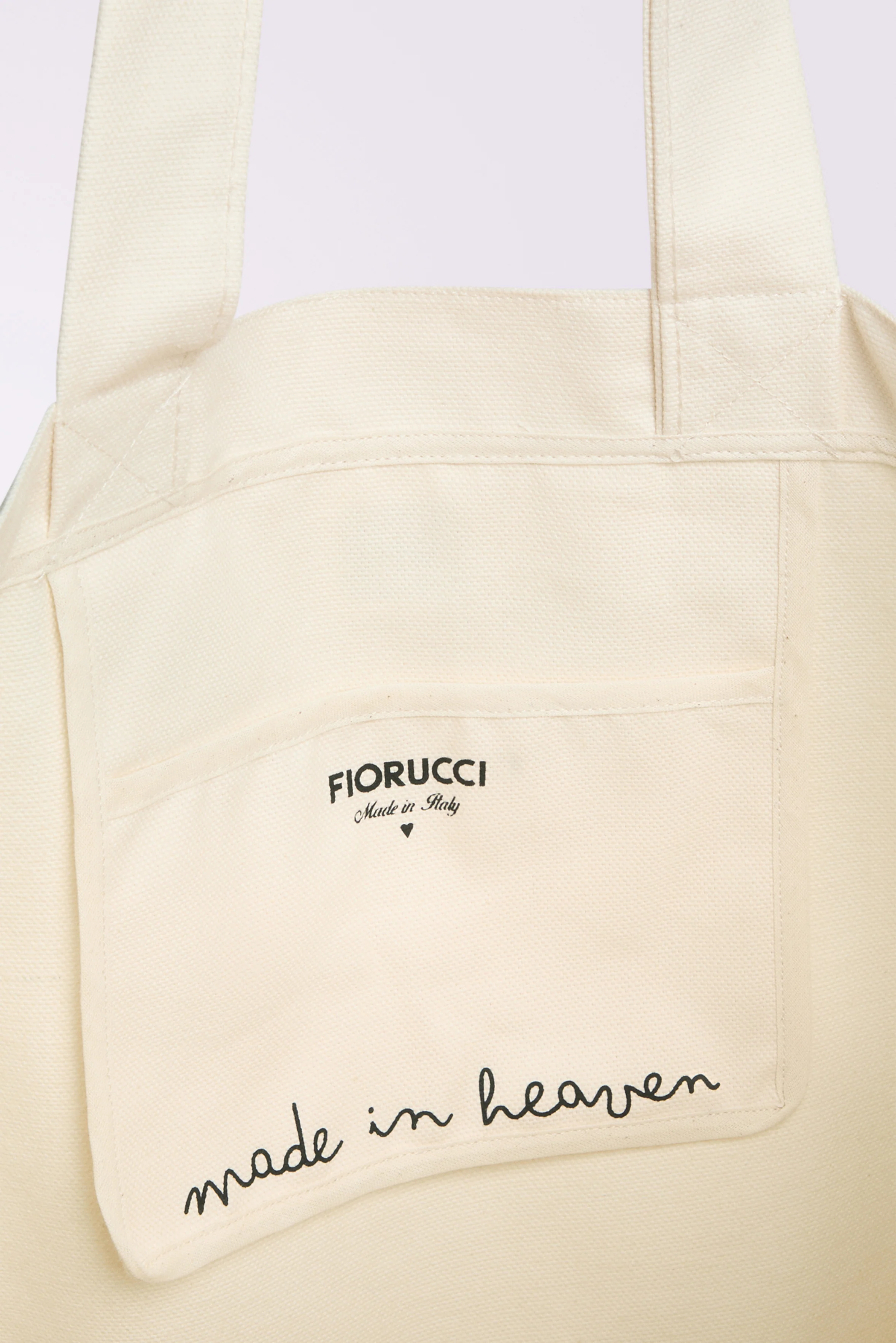 Rococo Logo Tote Bag Off White - Image 5