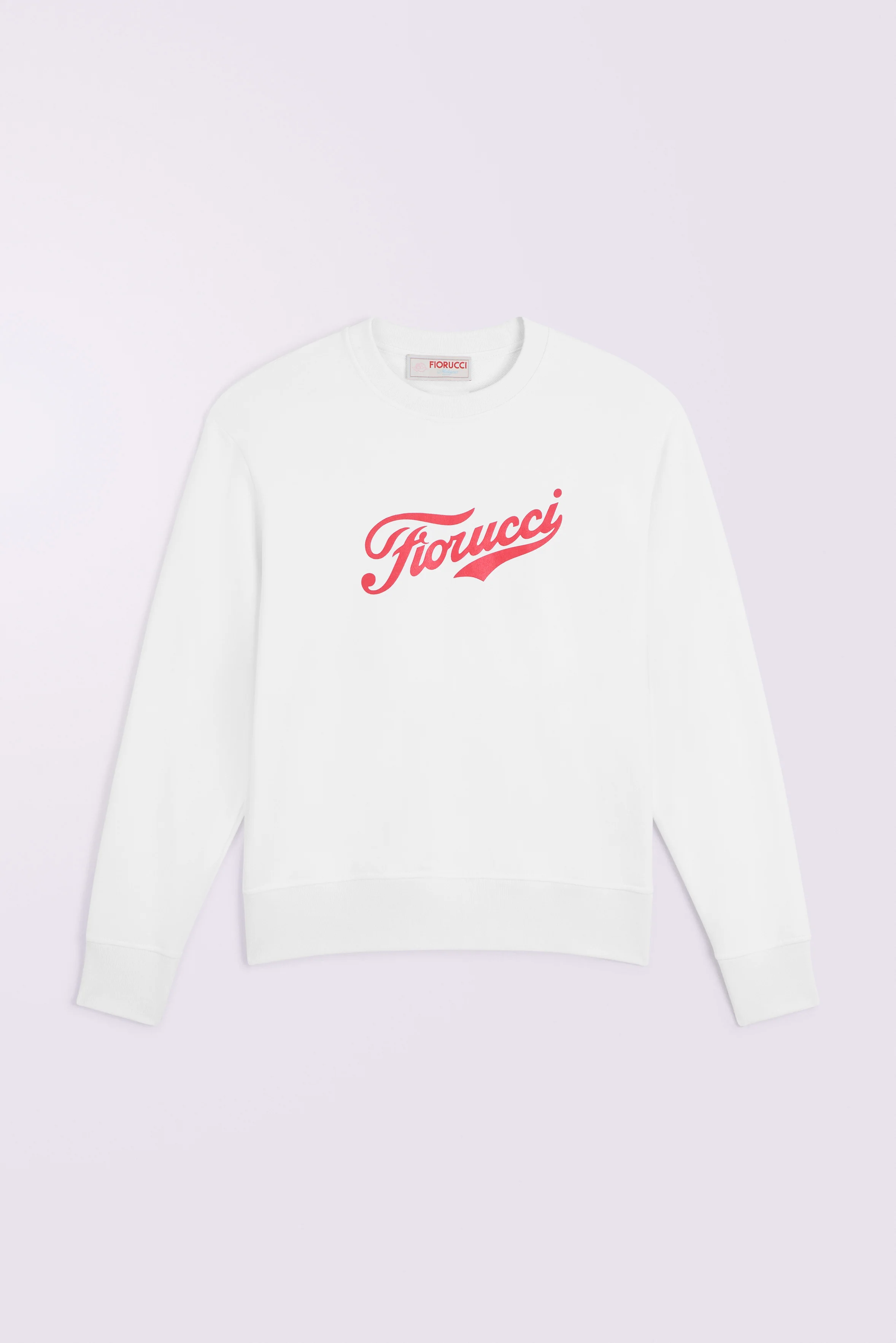 Varsity Logo Regular Sweatshirt White