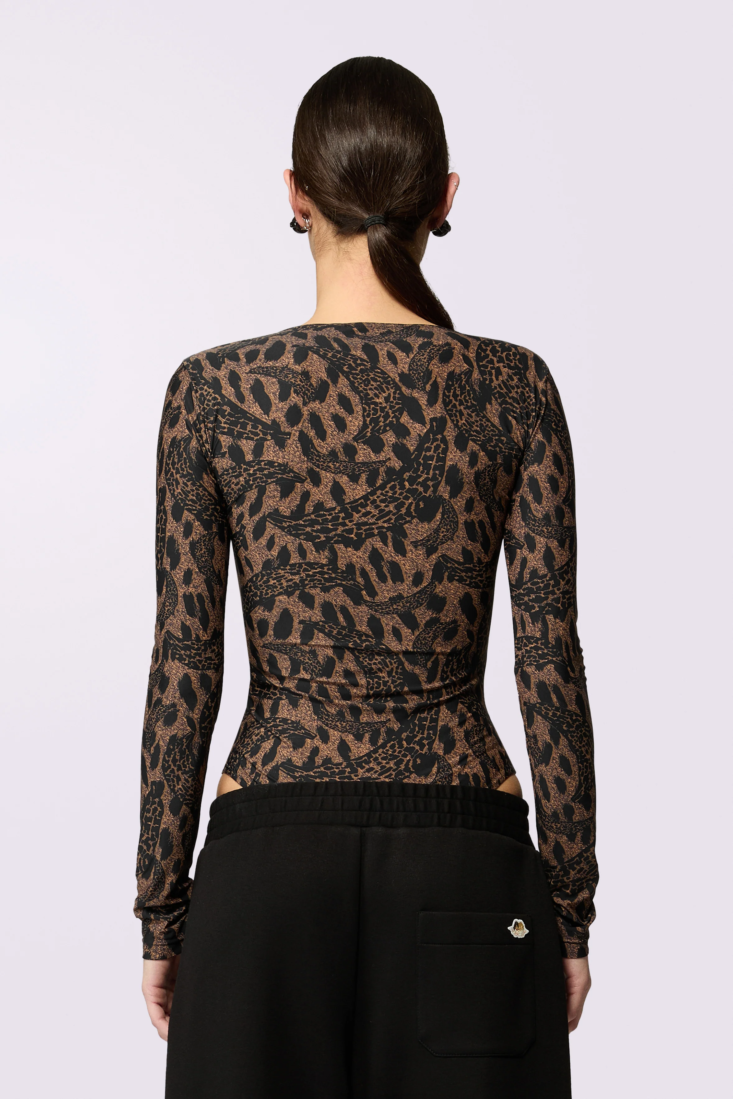 Banimalier Bodysuit Brown - Image 3