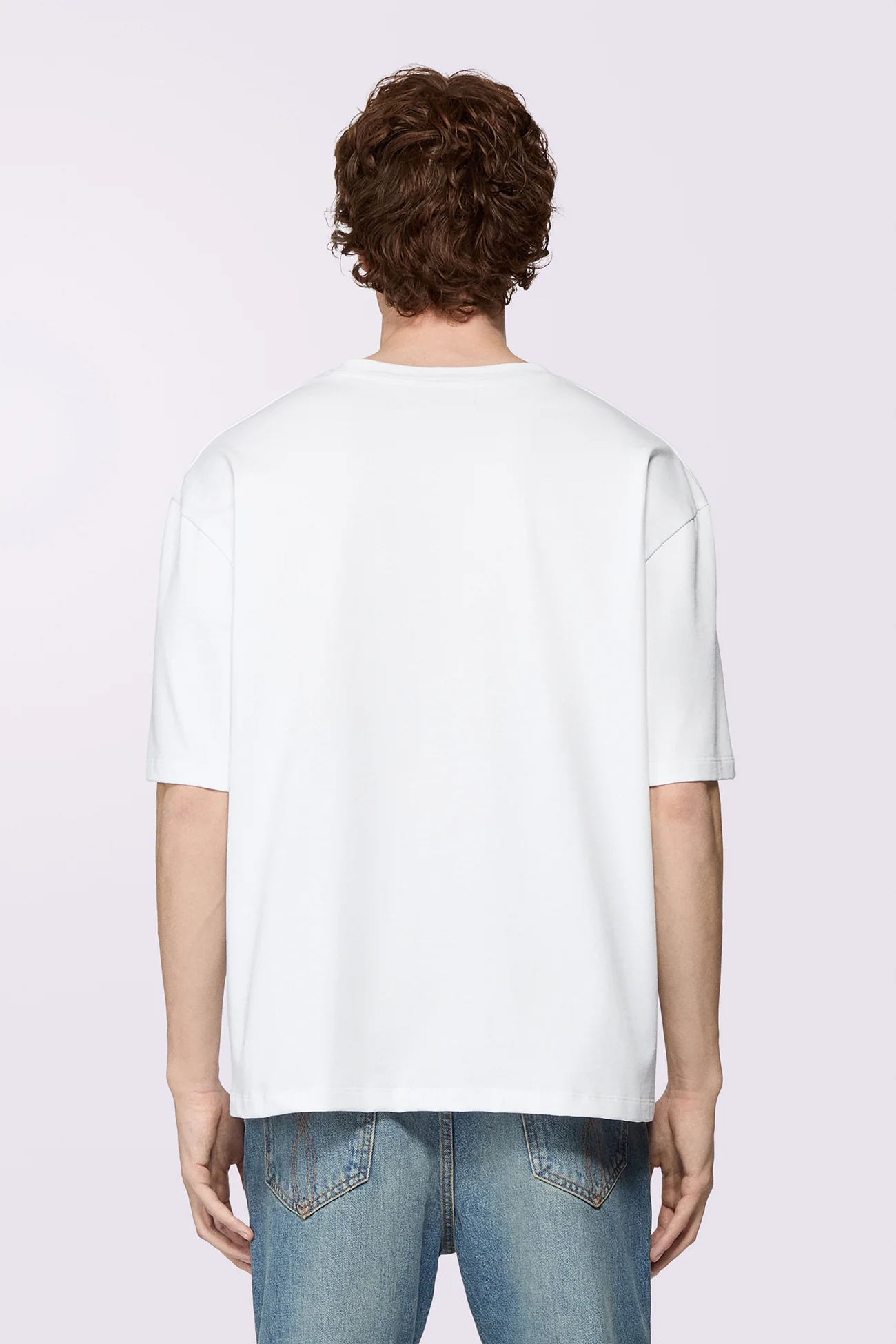 Cherry Mouth Relaxed T-Shirt White - Image 3
