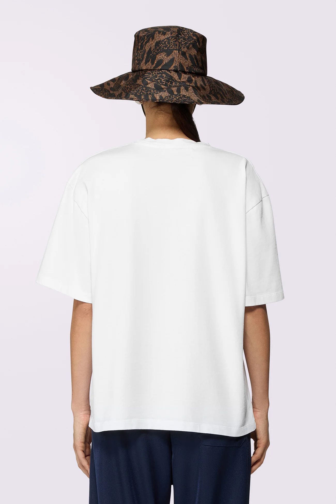 Cherry Mouth Relaxed T-Shirt White - Image 3