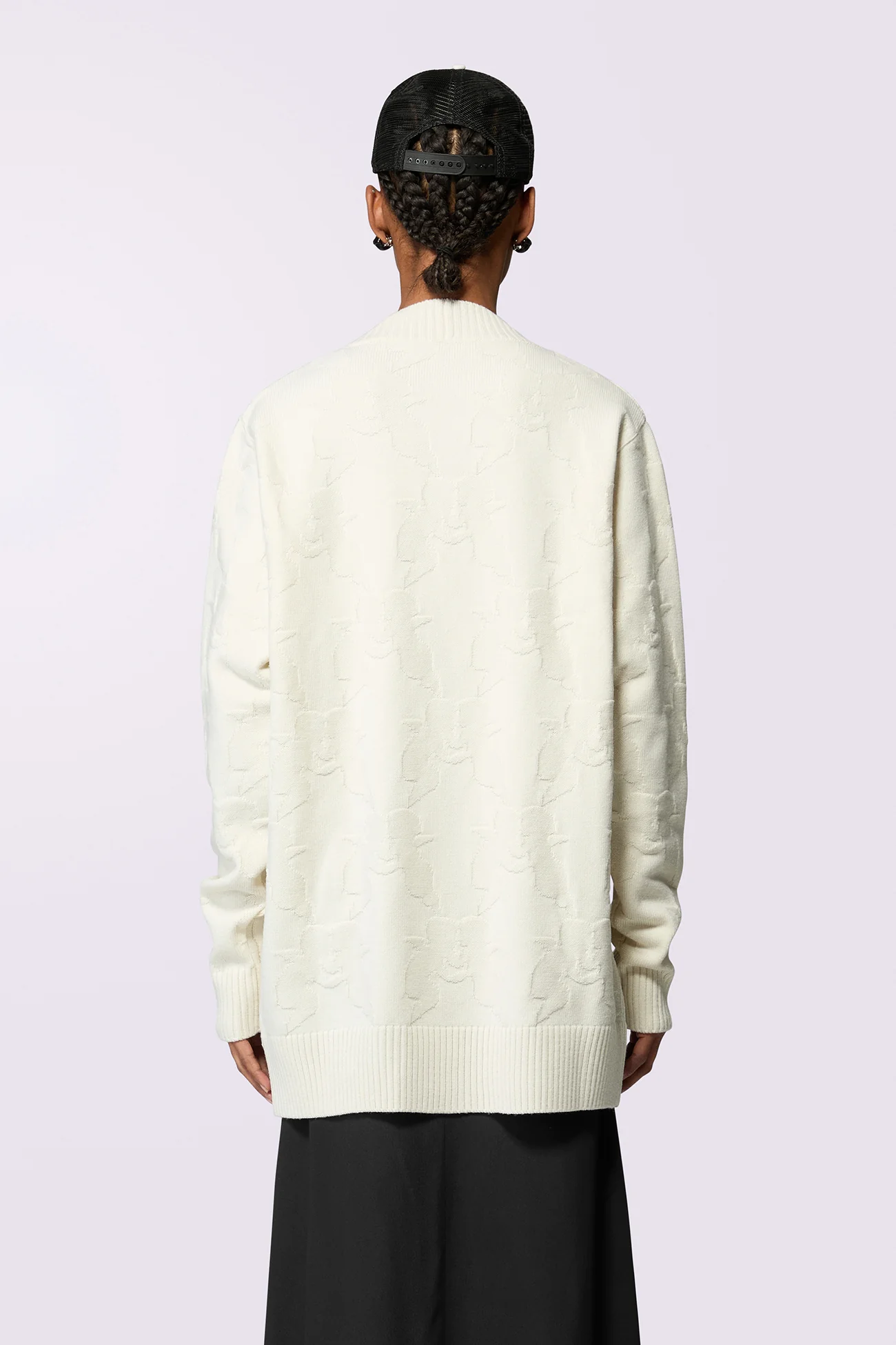 Kissing Angels Knit Cardigan White - Image 3