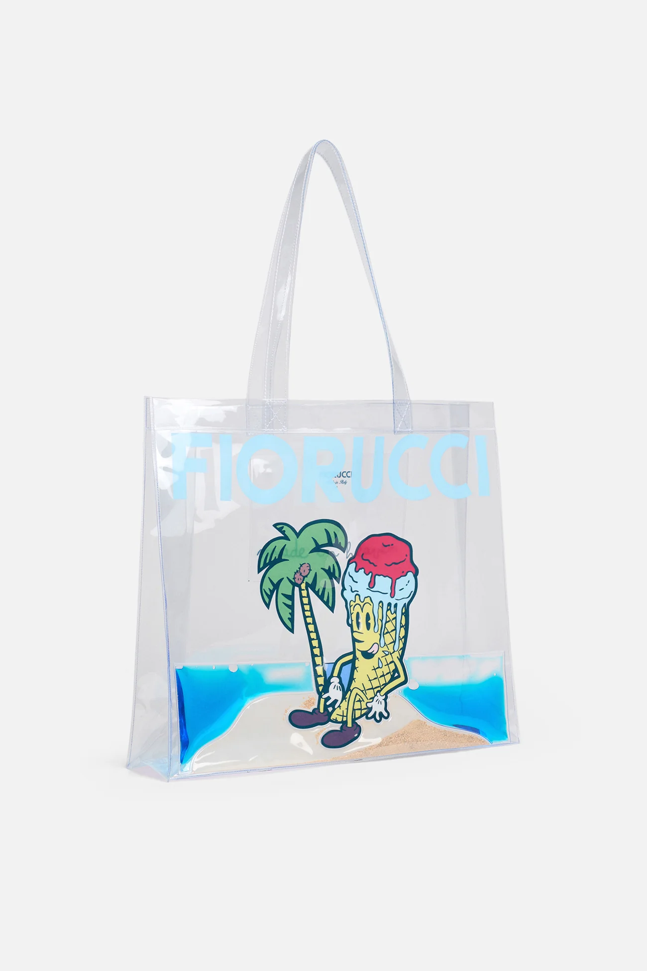 Logo Ice Cream Tote Bag Multi - Image 3
