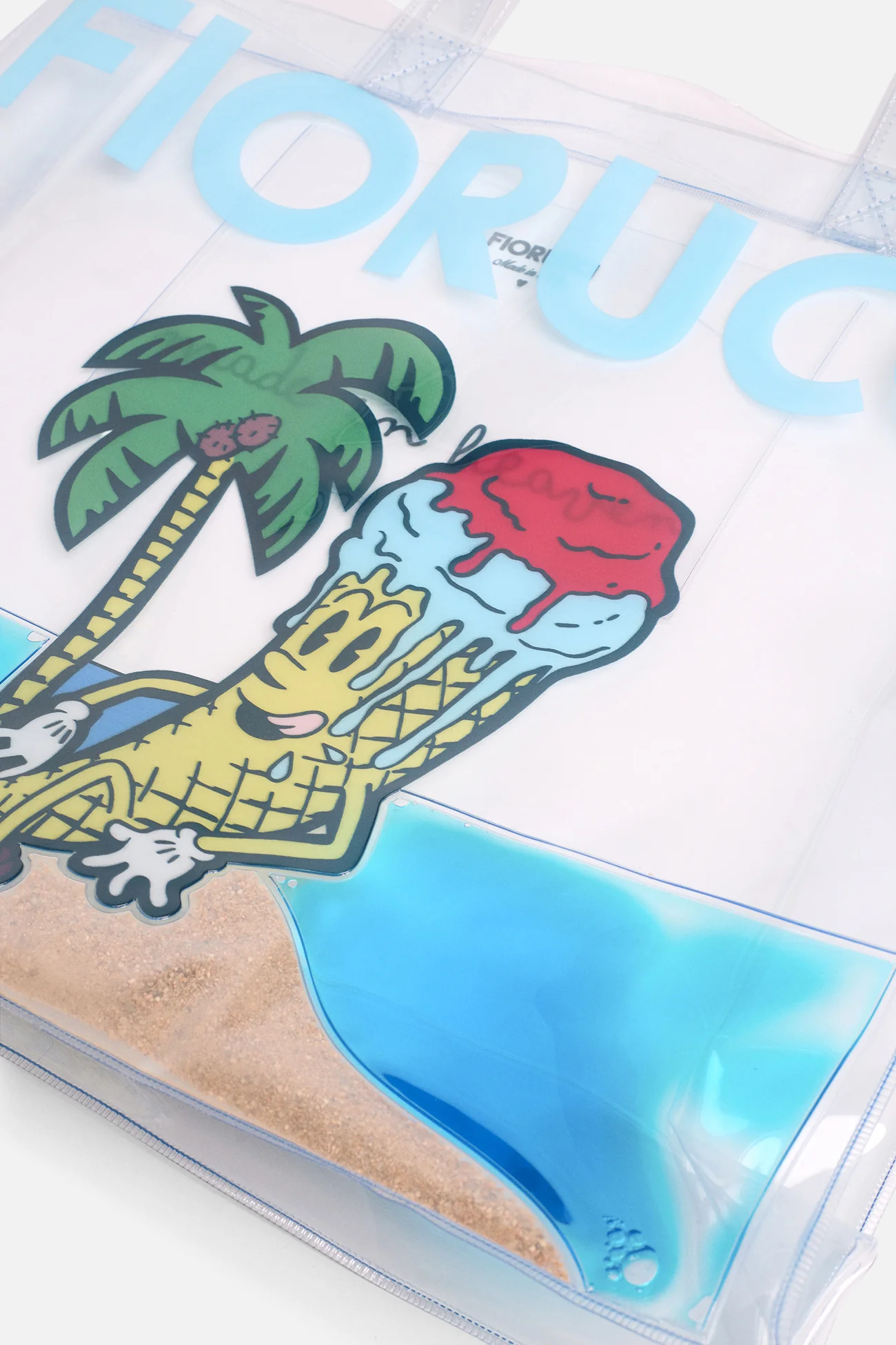 Logo Ice Cream Tote Bag Multi - Image 5