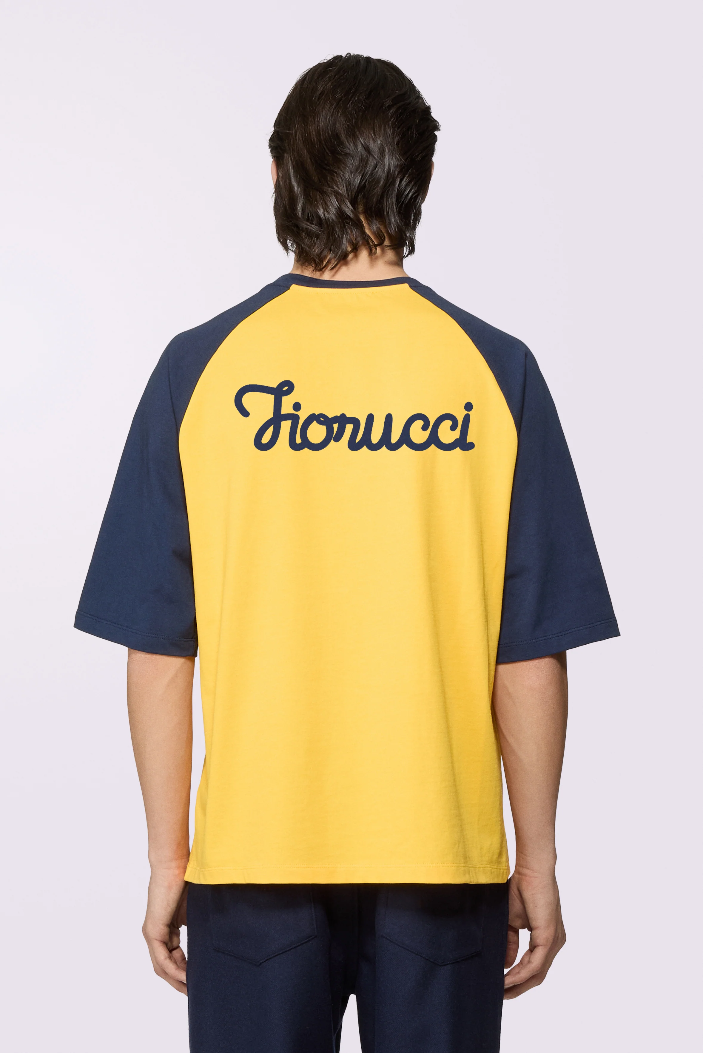 Logo Raglan Relaxed T-Shirt Navy - Image 3
