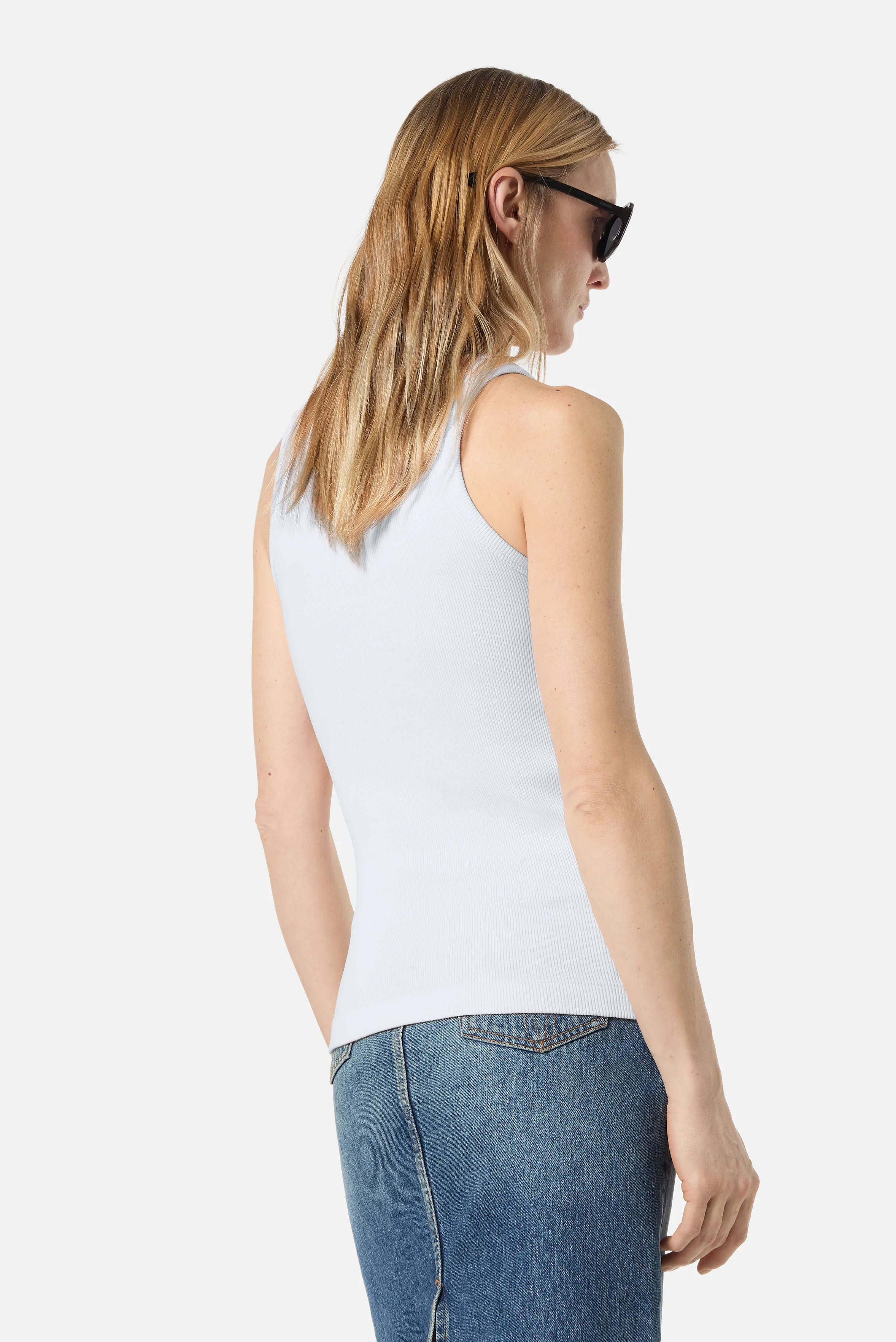 Angels Patch Tank Top White - Image 5