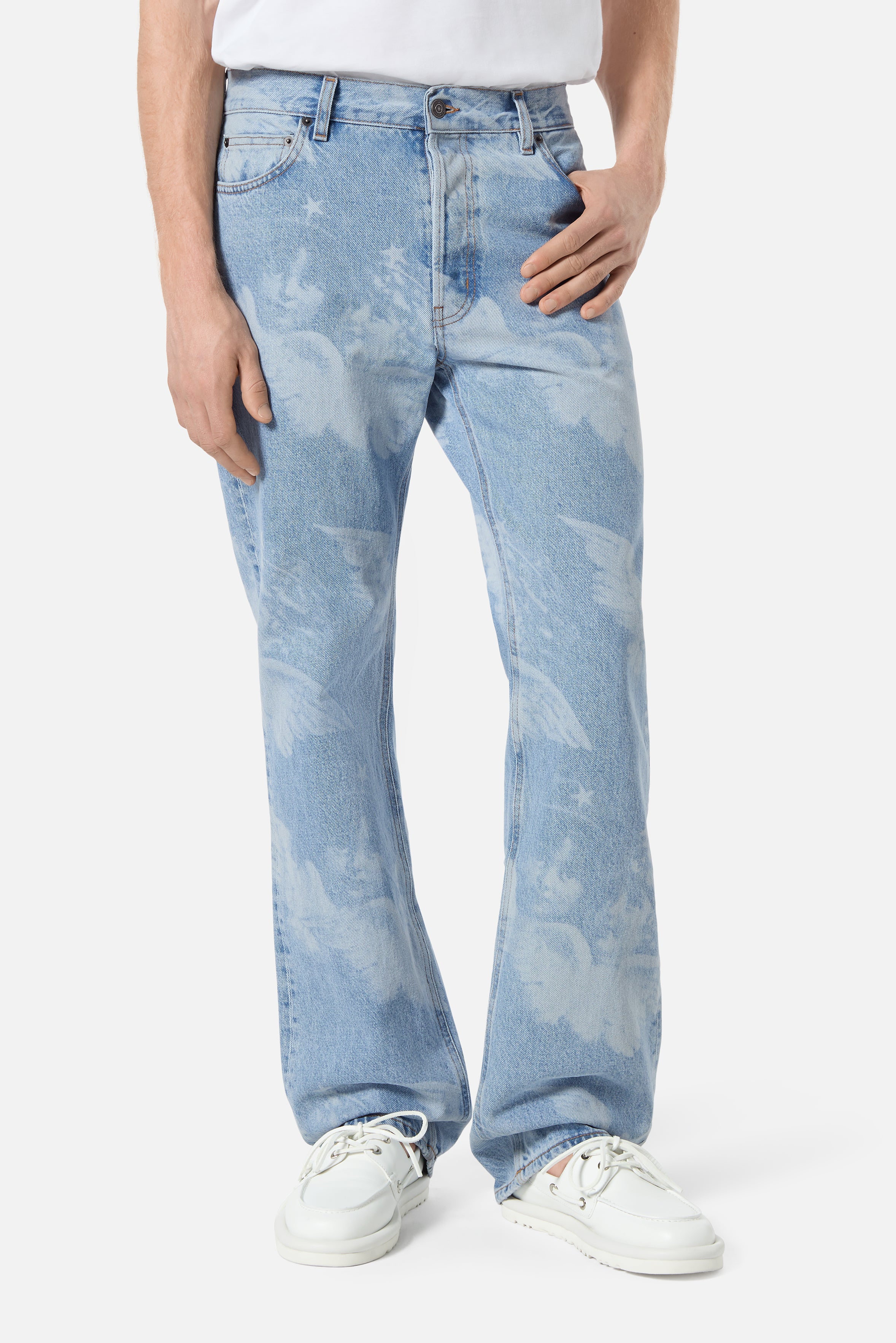 Angels Straight Fit Jeans Light Blue - Image 3