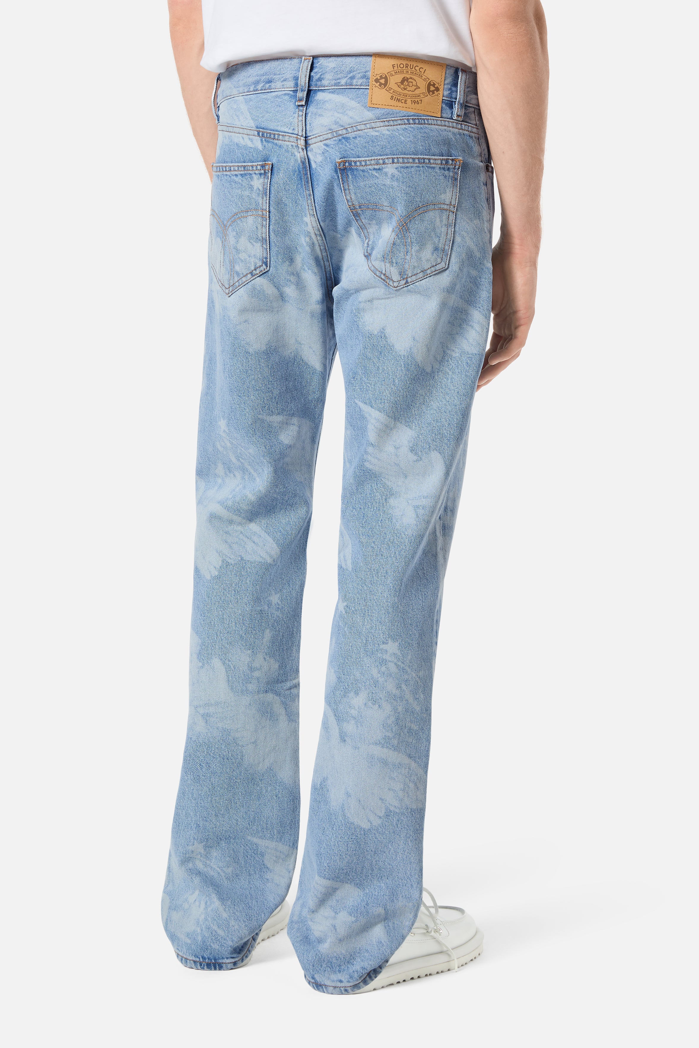 Angels Straight Fit Jeans Light Blue - Image 4