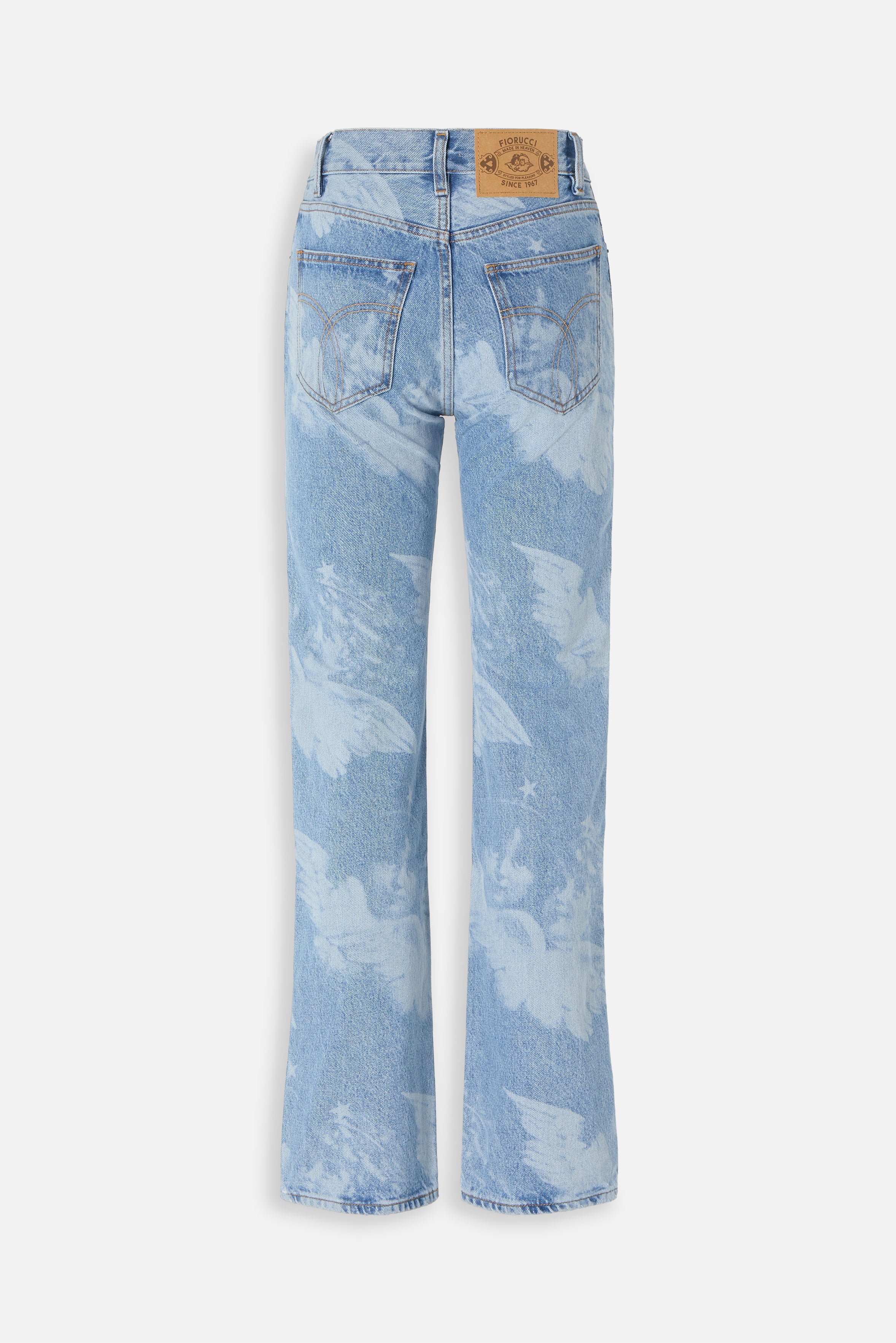 Angels Straight Fit Jeans Light Blue - Image 6