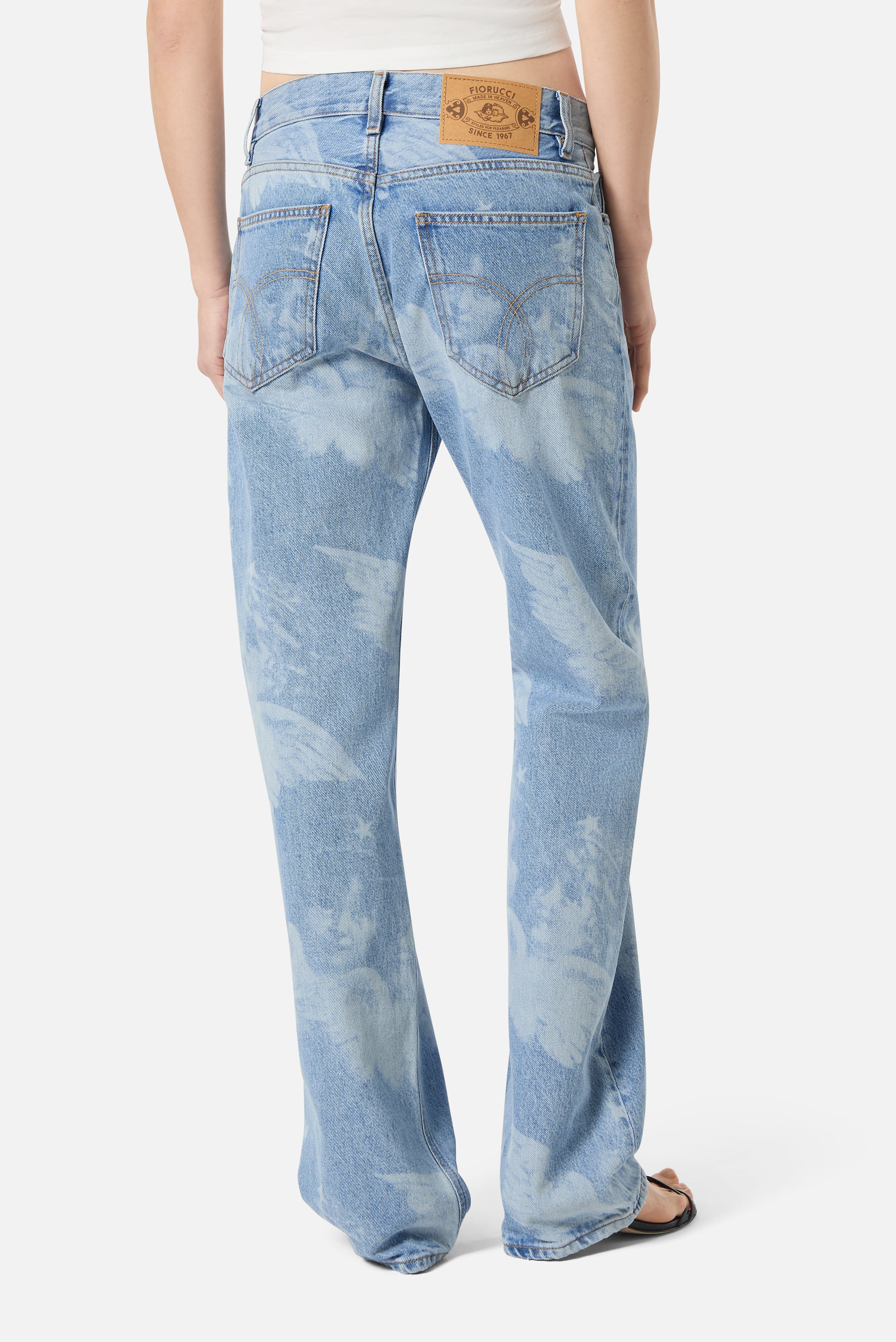 Angels Straight Fit Jeans Light Blue - Image 4
