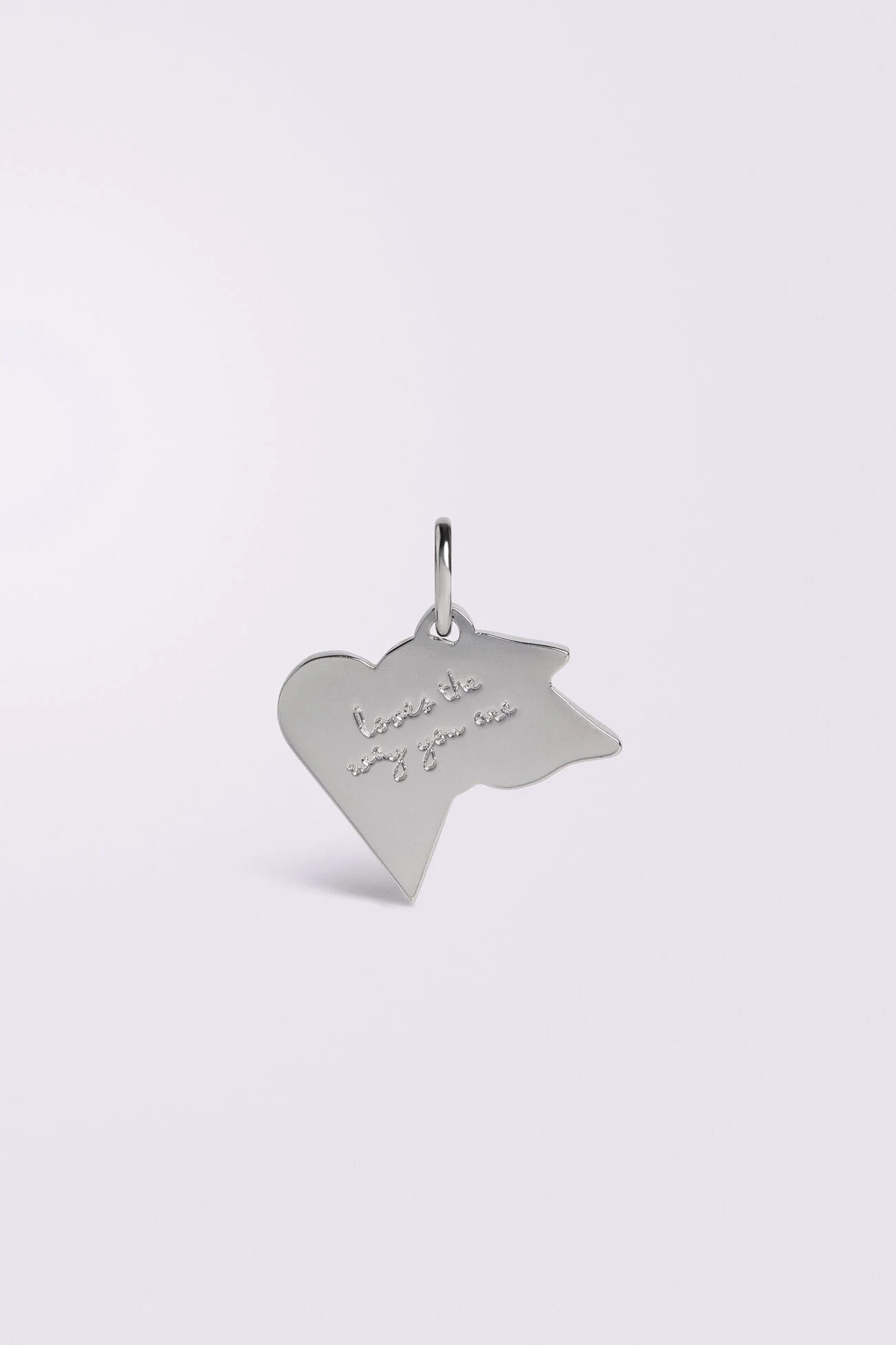 Heart Pendant Silver - Image 3