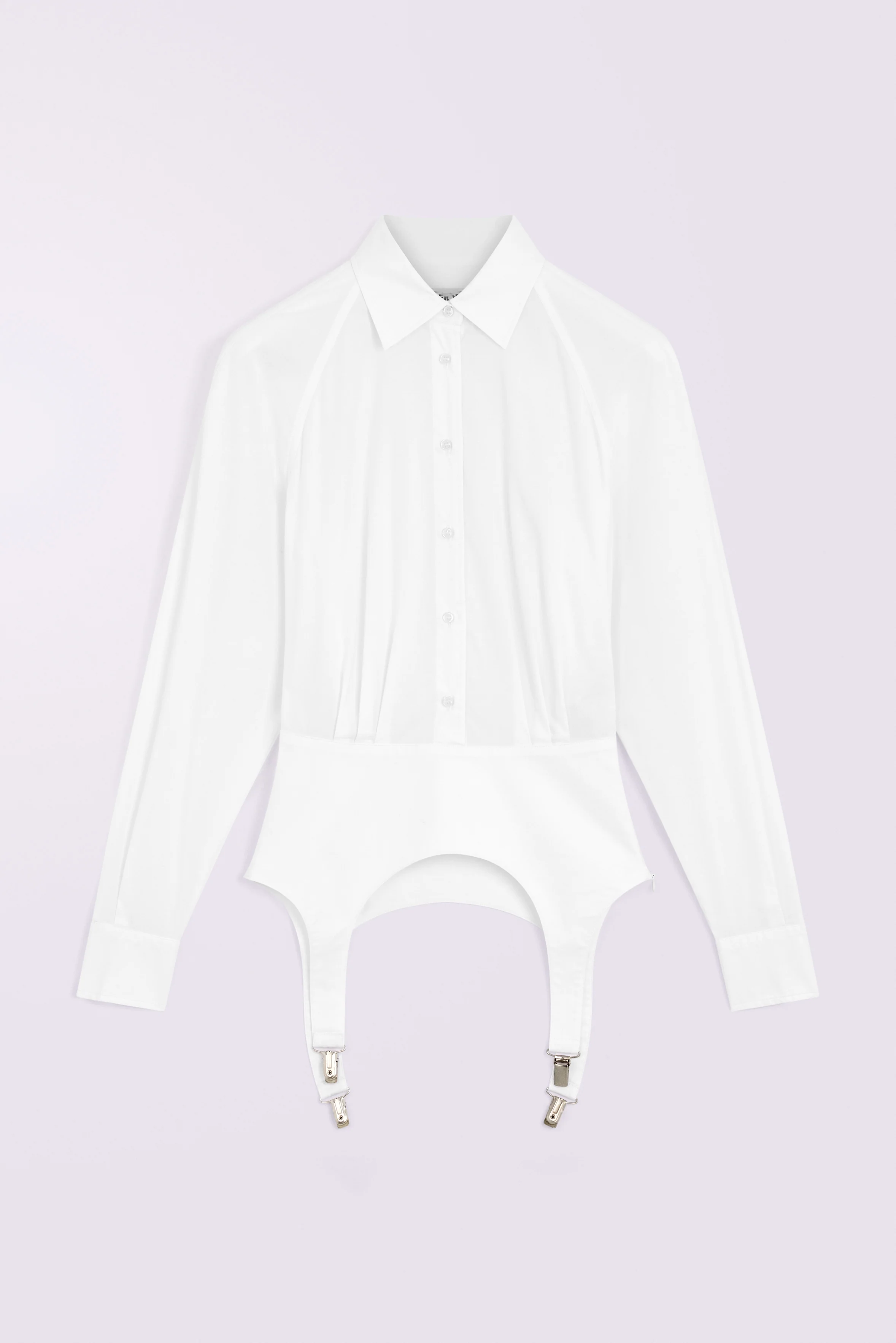 Suspender Shirt White