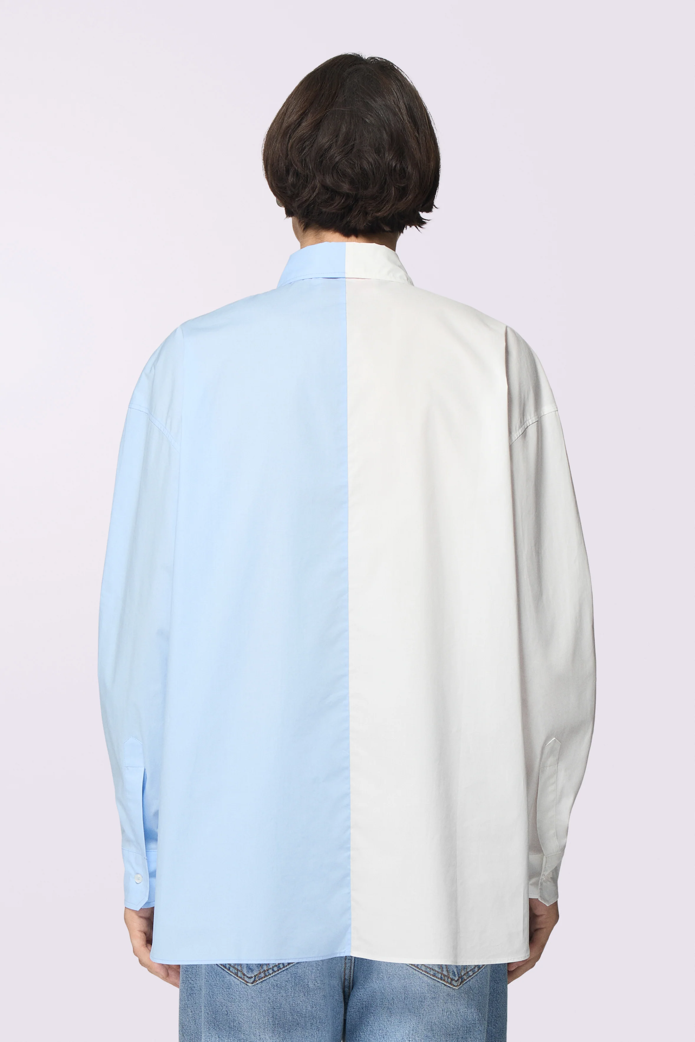 Two Colour Shirt Multi - Image 3