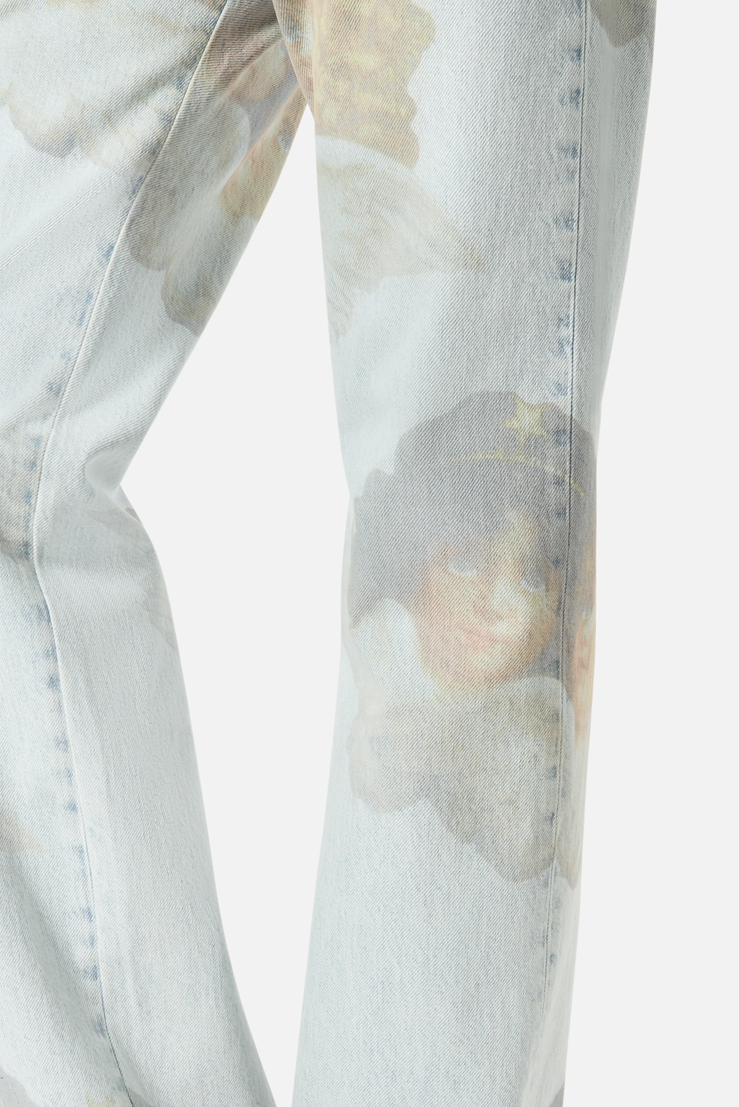 Angels Straight Fit Jeans Bleach Blue - Image 5