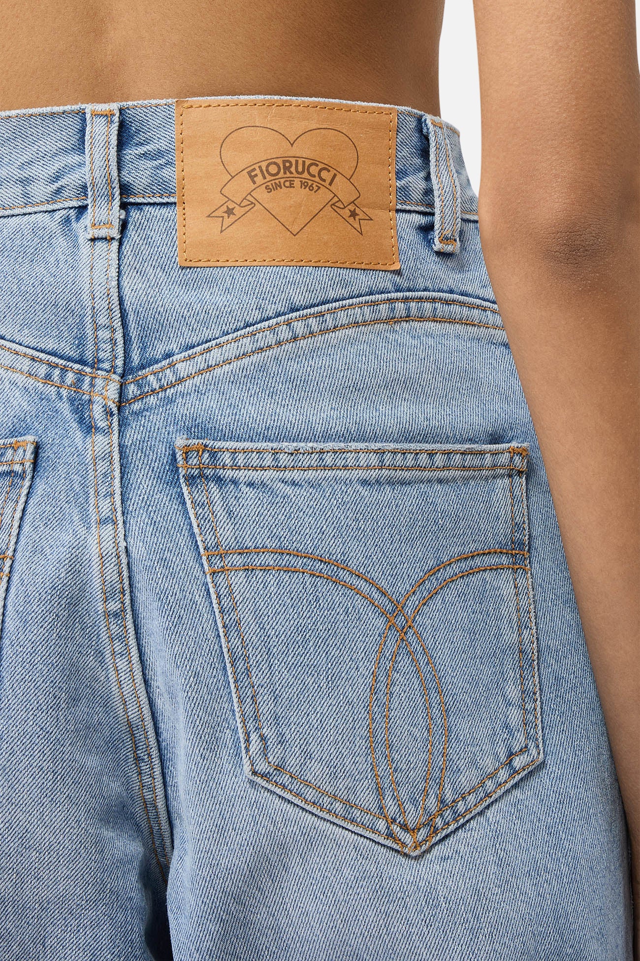 High Waist Jeans Light Blue - Image 4