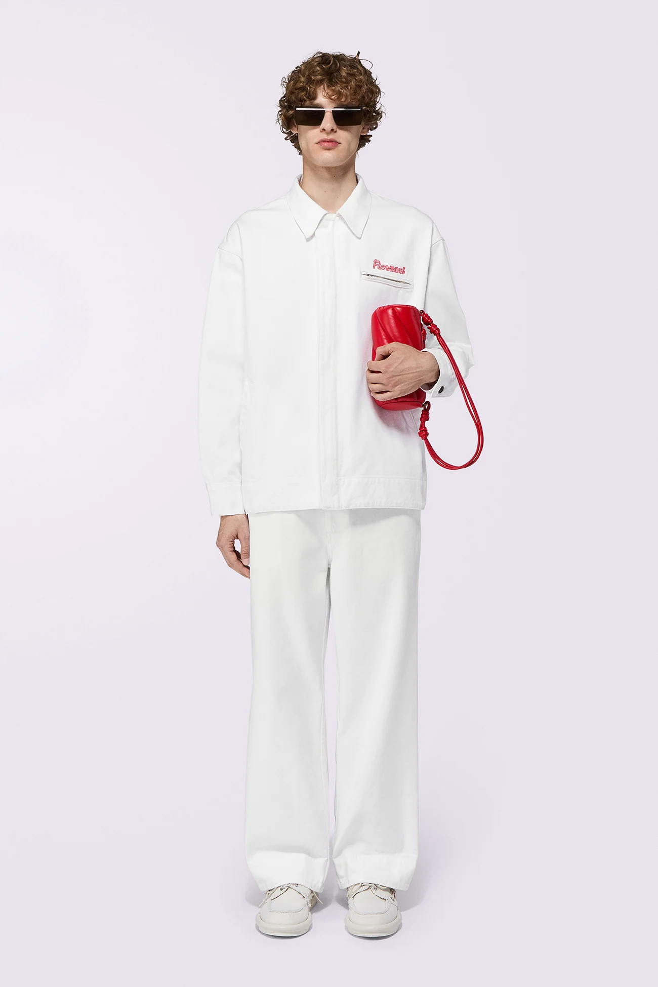 Candy Logo Trousers White - Image 2