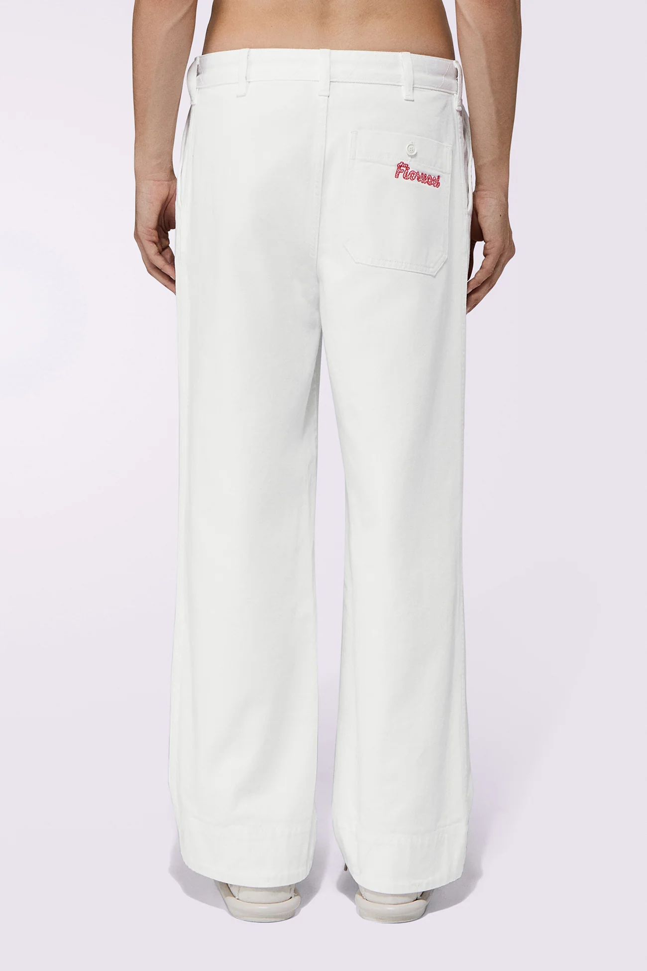 Candy Logo Trousers White - Image 3