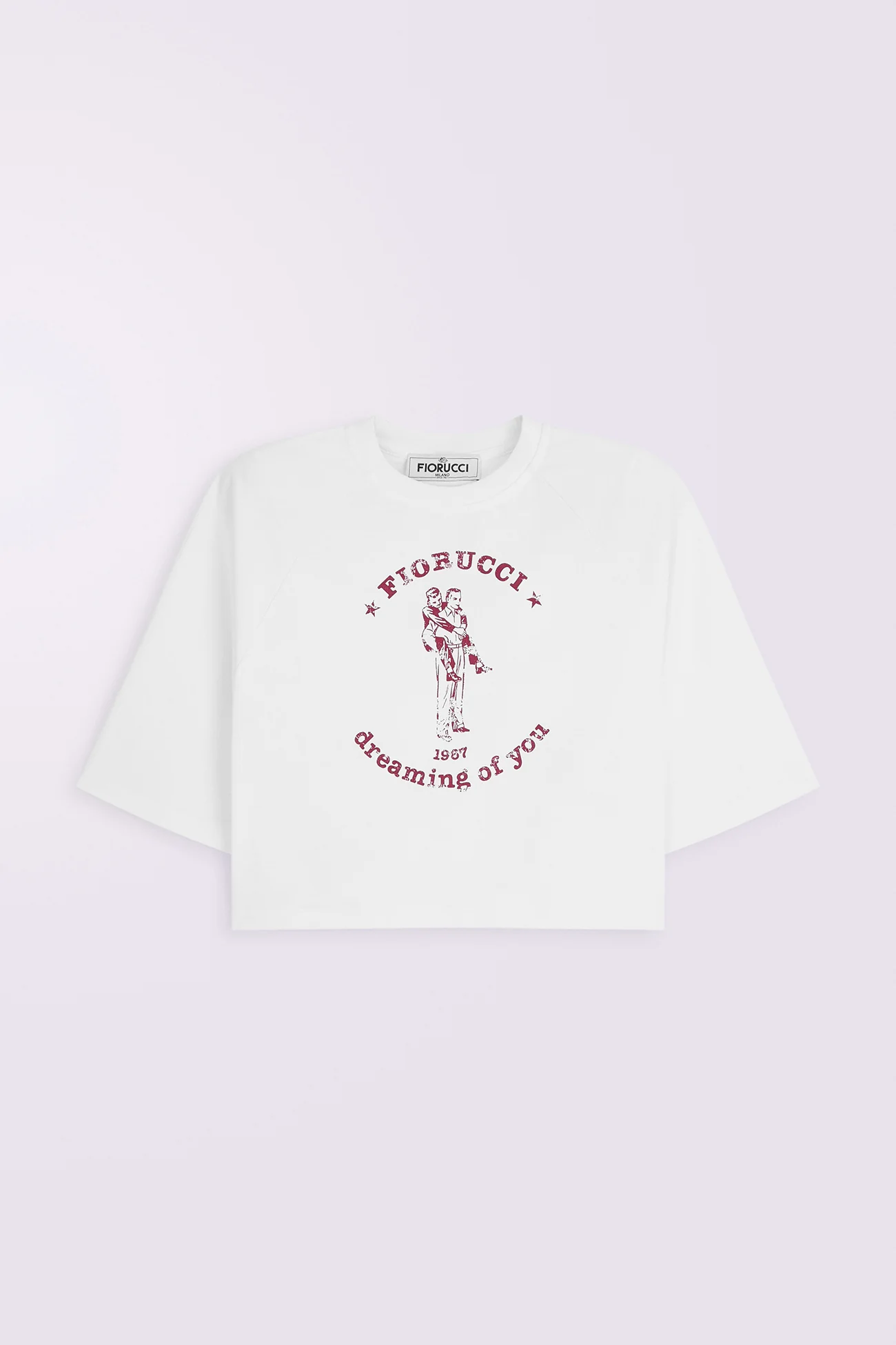 Dreaming of You Crop T-Shirt White