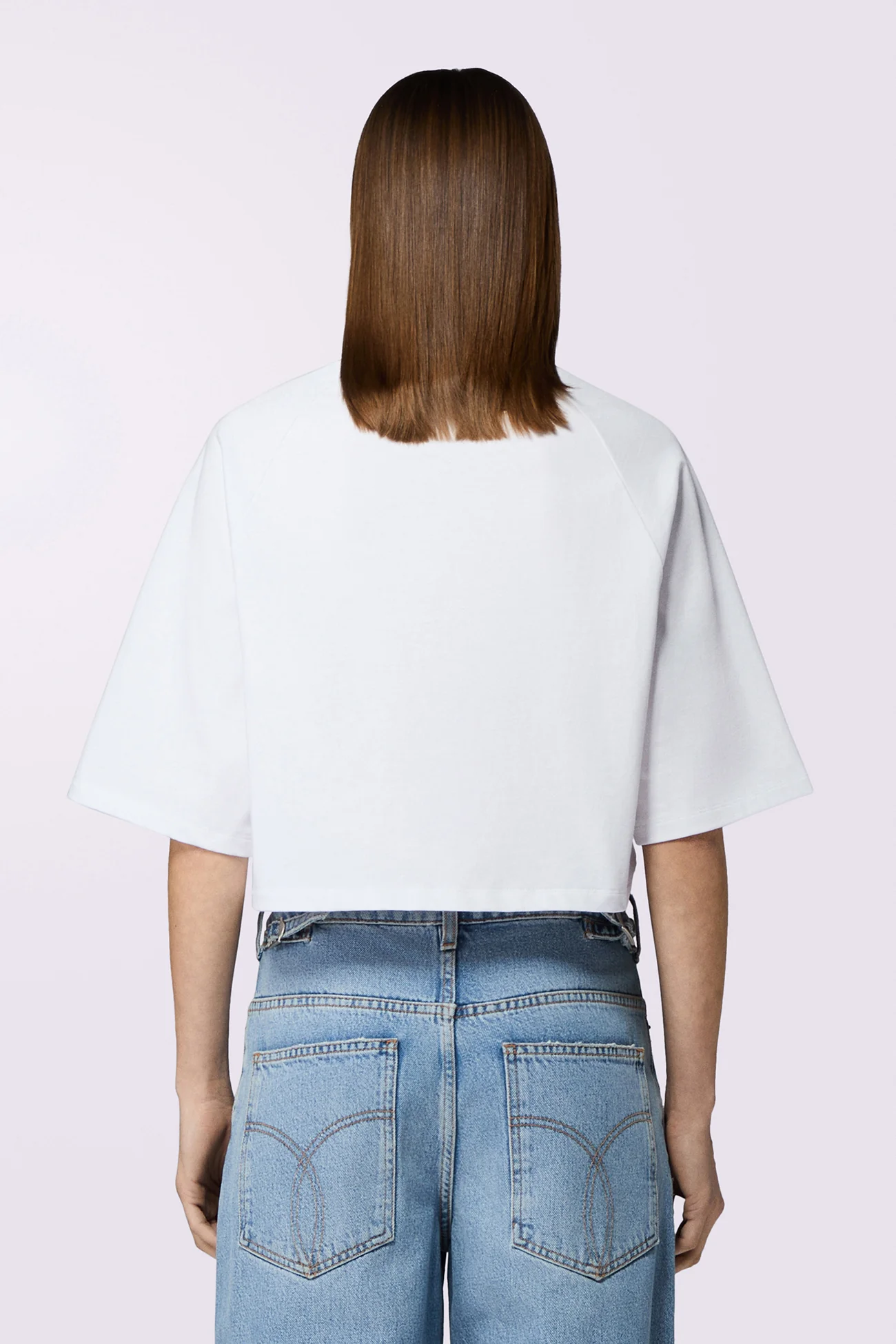 Dreaming of You Crop T-Shirt White - Image 3