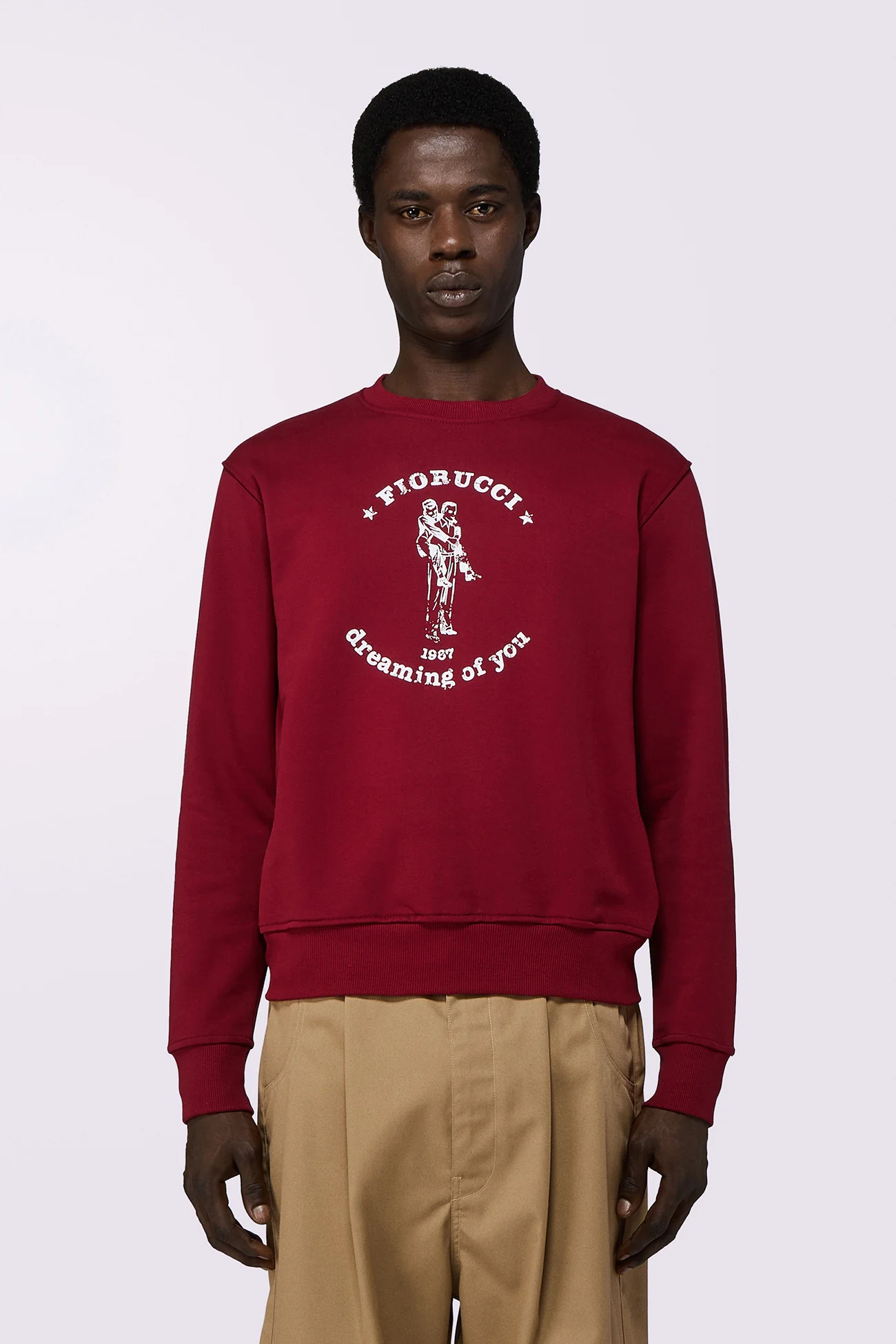 Dreaming Of You Sweatshirt Burgundy - Image 2