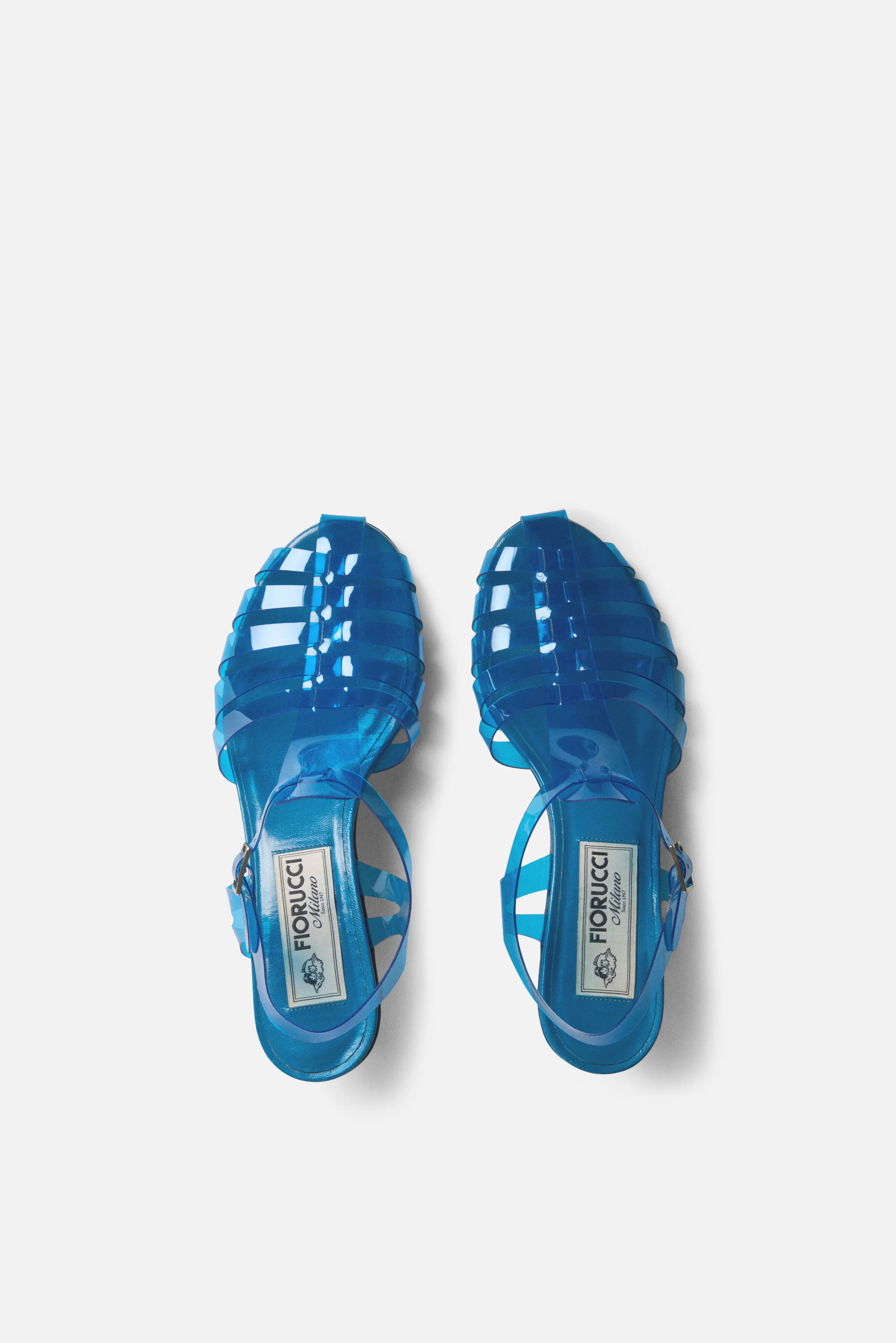Jelly Kitten Heels Blue - Image 4