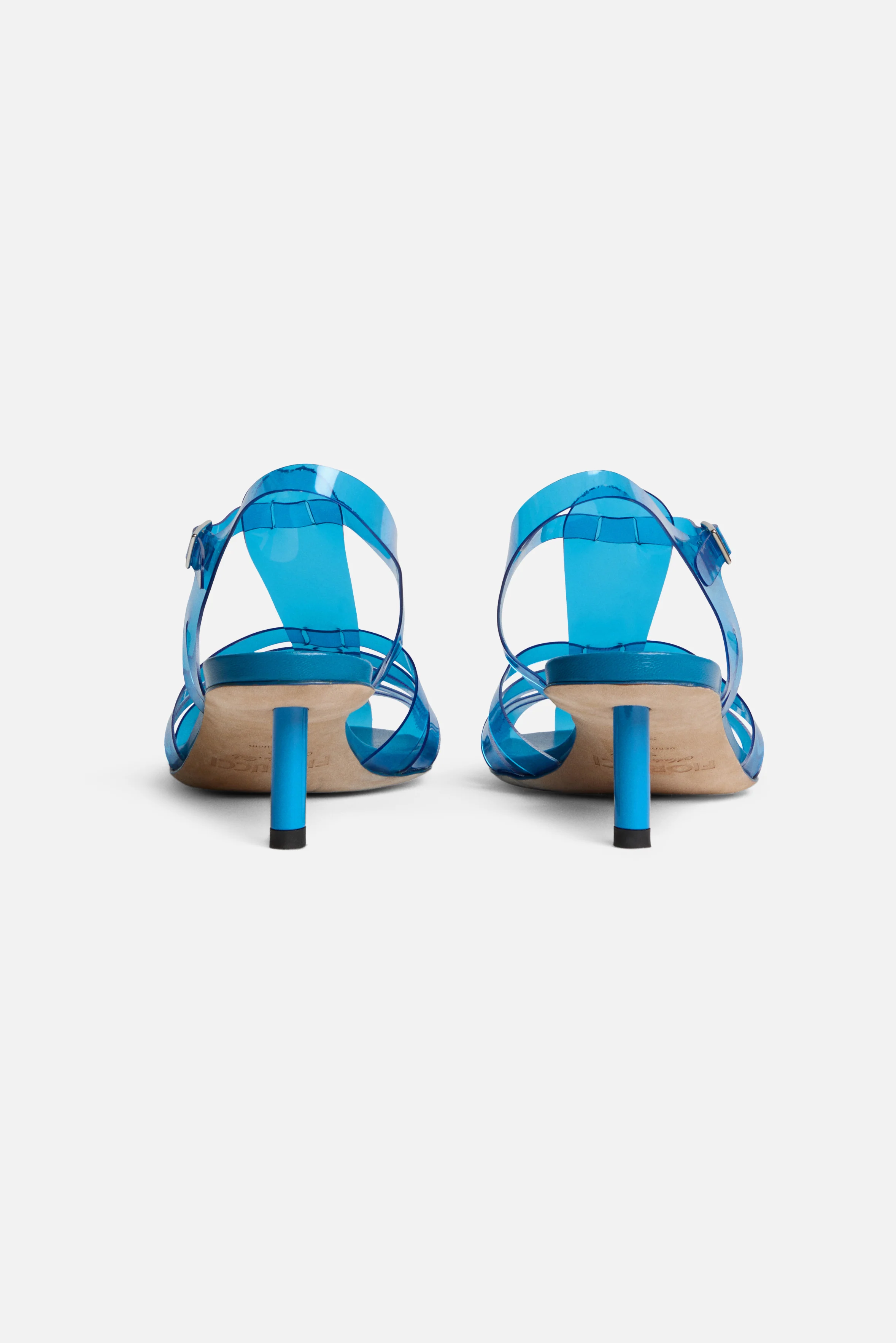 Jelly Kitten Heels Blue - Image 5