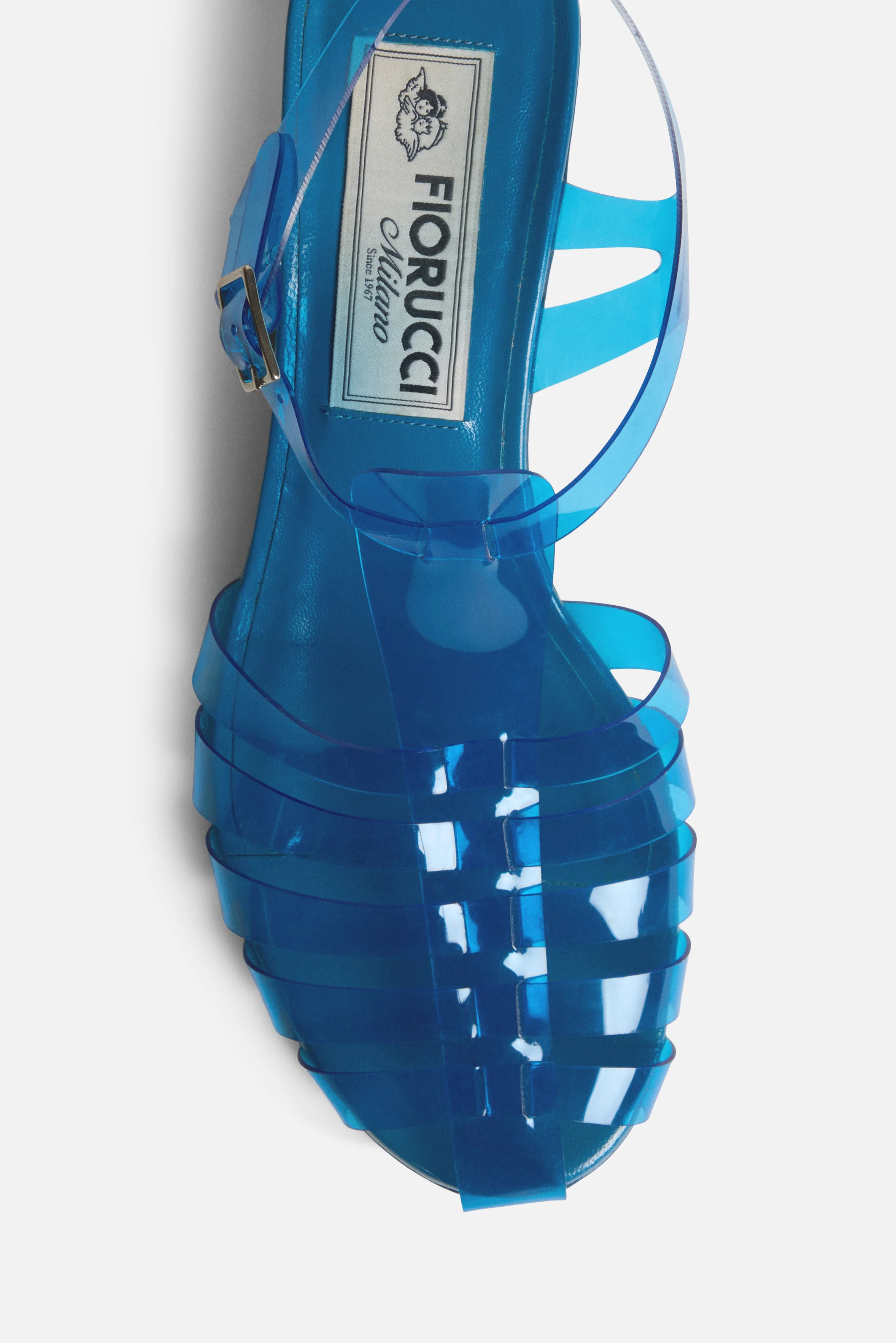 Jelly Kitten Heels Blue - Image 6