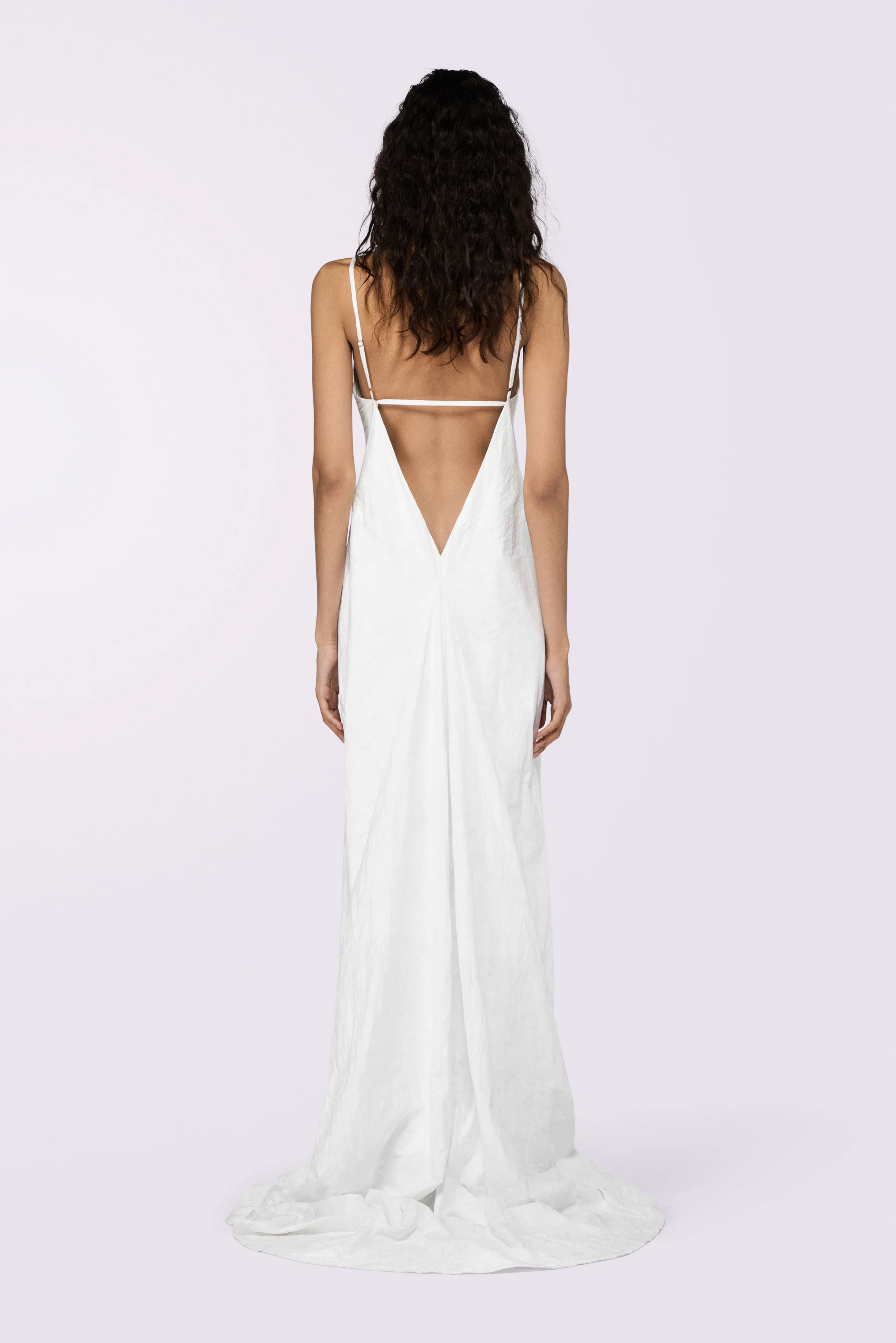 Kissing Angels Slip Maxi Dress White - Image 3