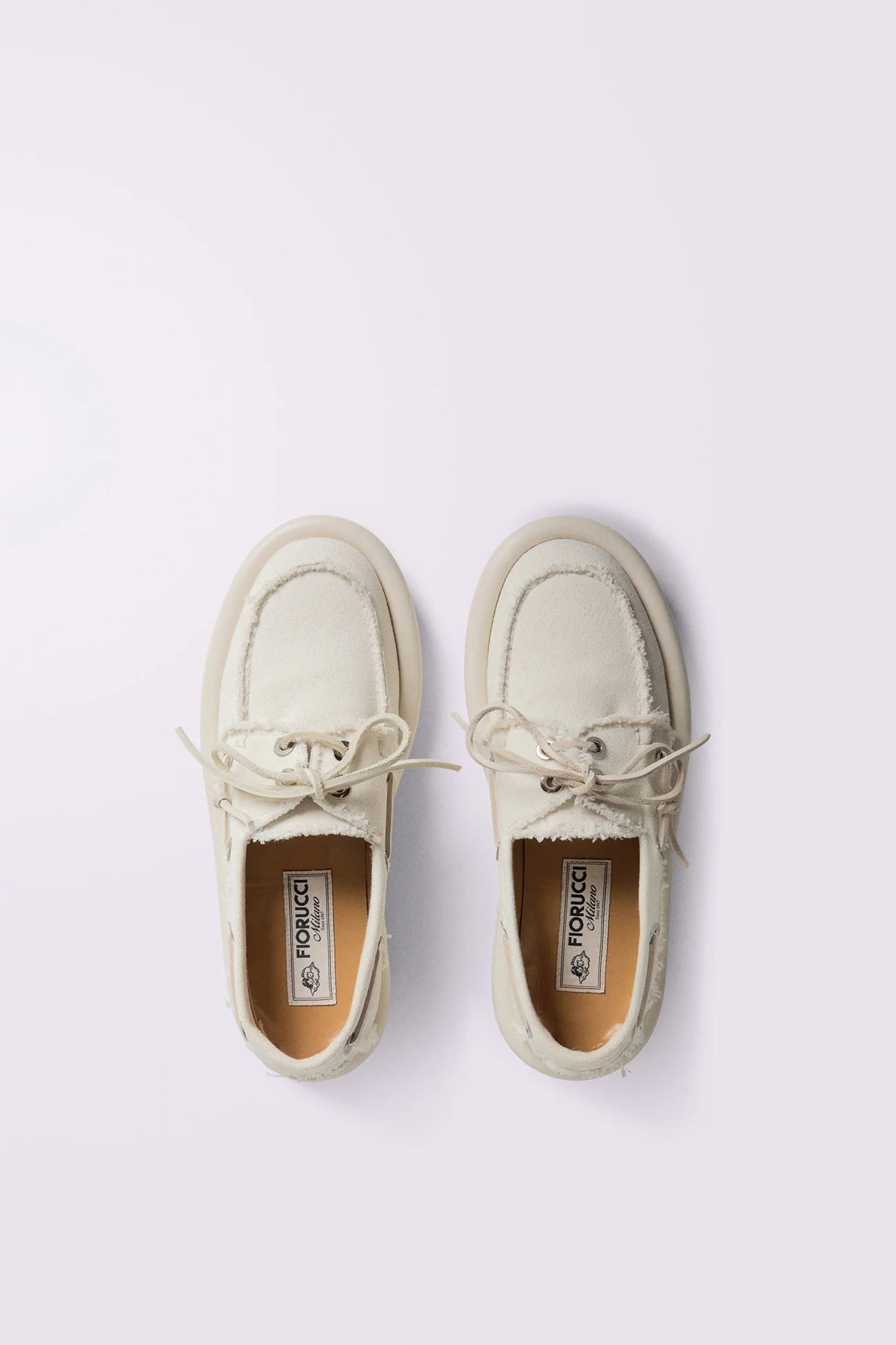 Women's Angels Patch Boat Shoes White - Image 3
