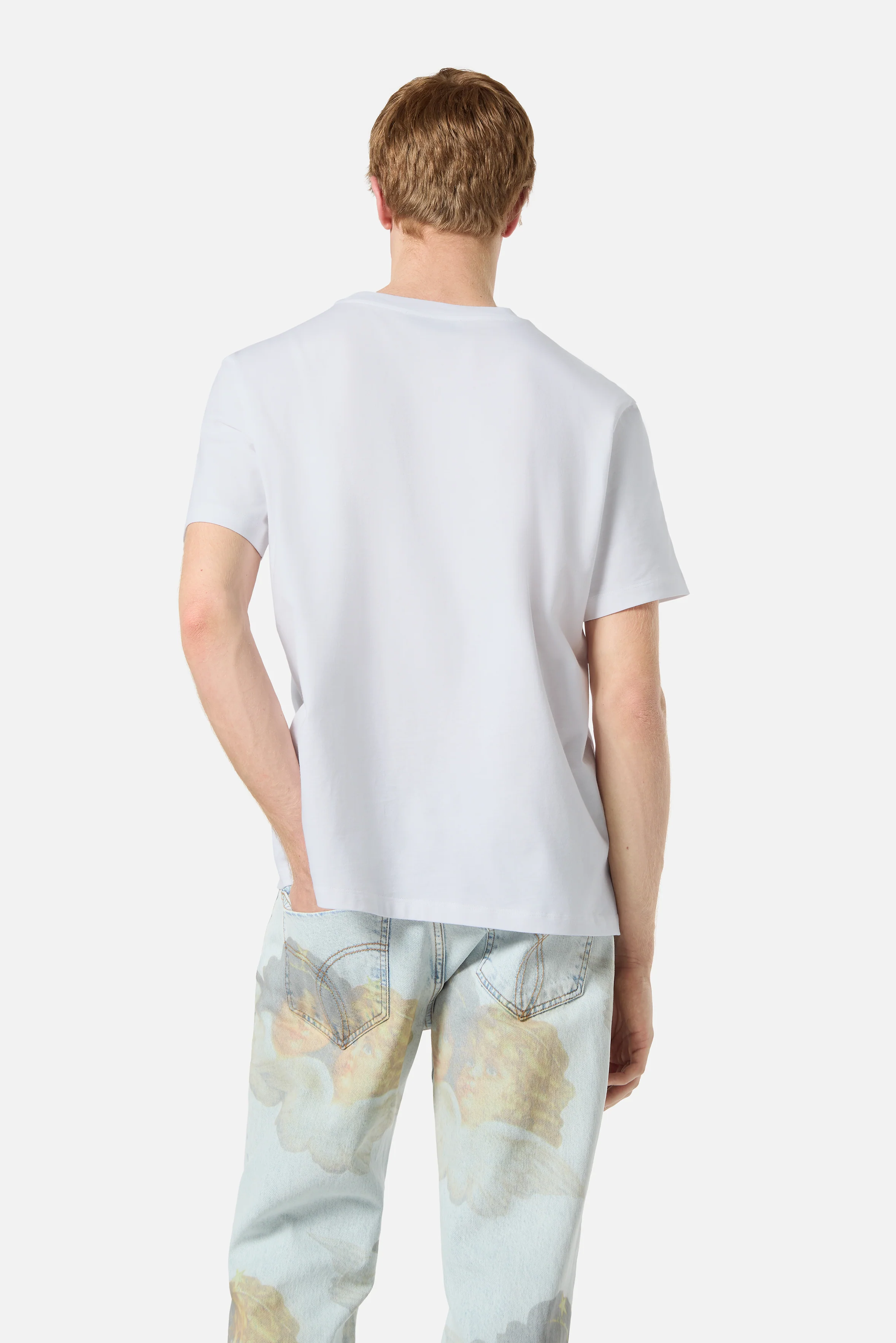 Angels Patch Regular T-Shirt White - Image 5