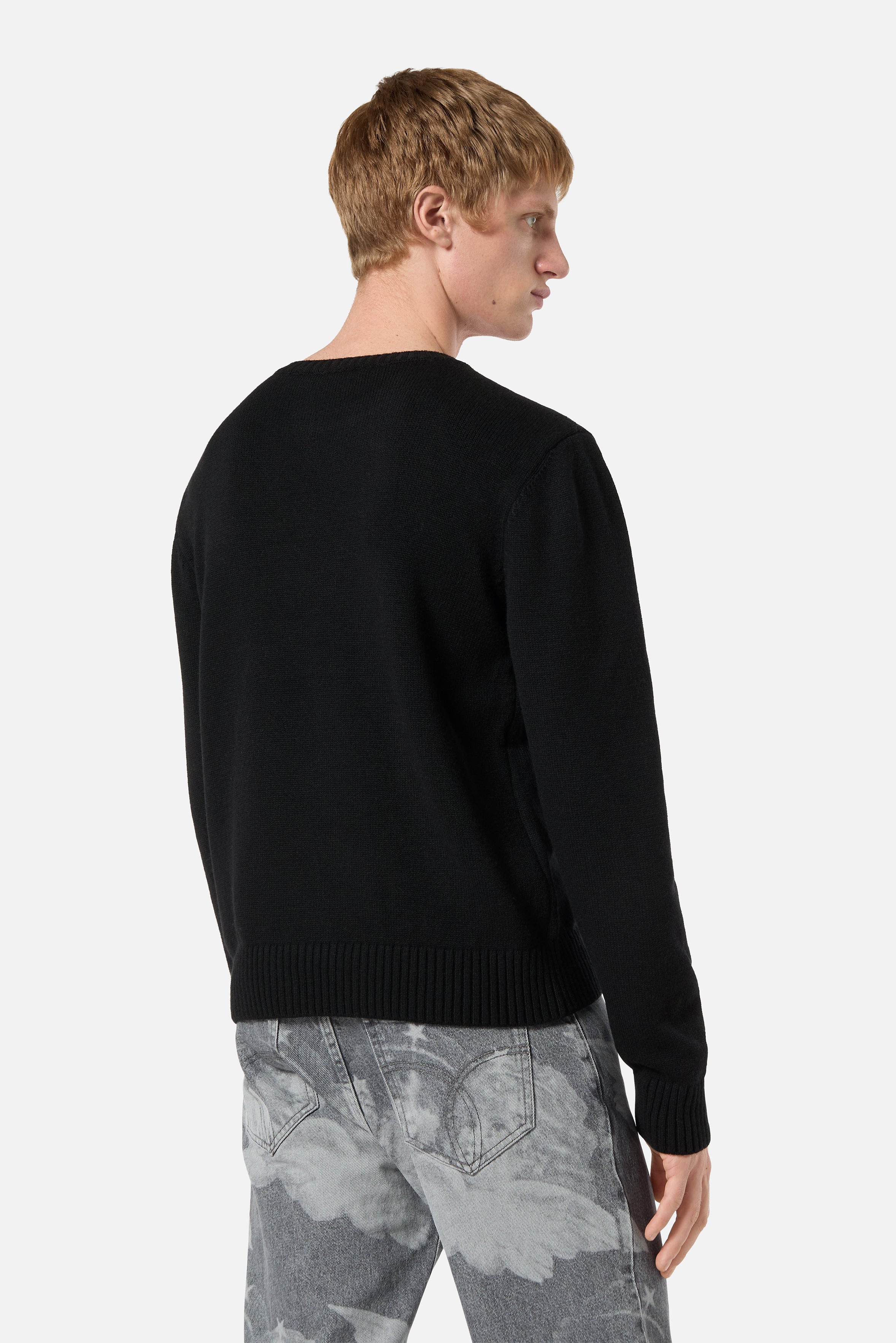 Angels Patch Sweater Merino Black - Image 5