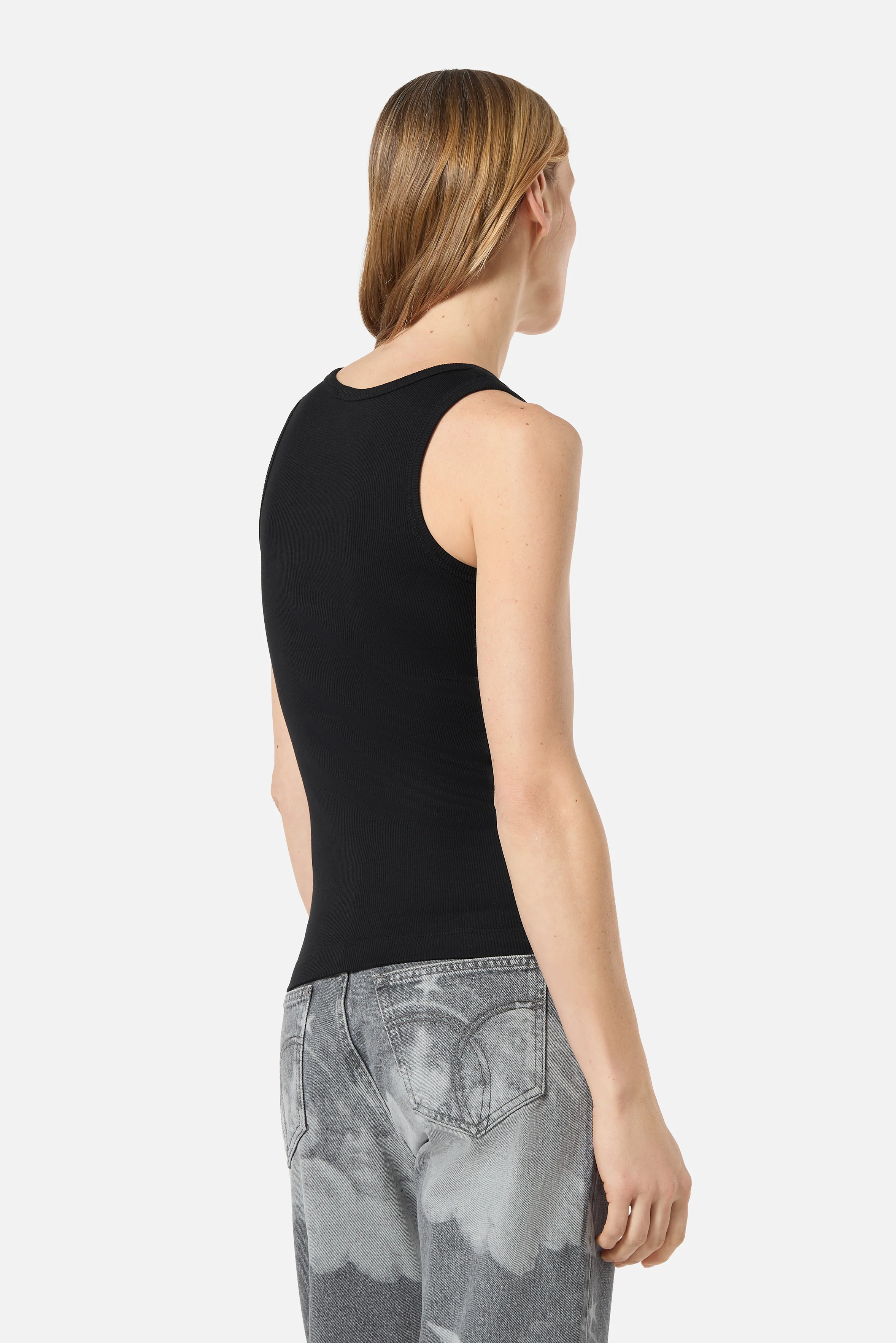 Angels Patch Tank Top Black - Image 5