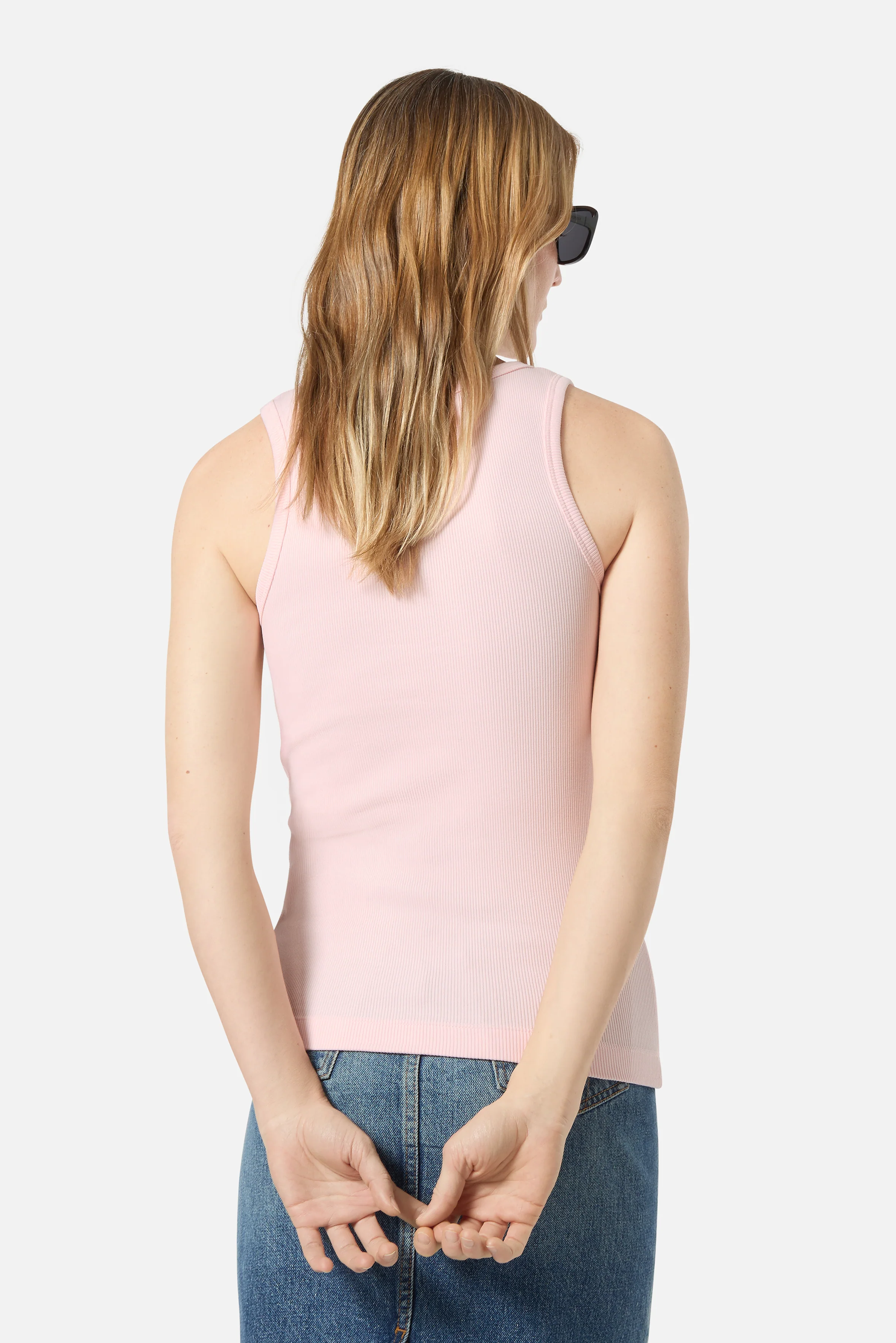 Angels Patch Tank Top Pink - Image 5