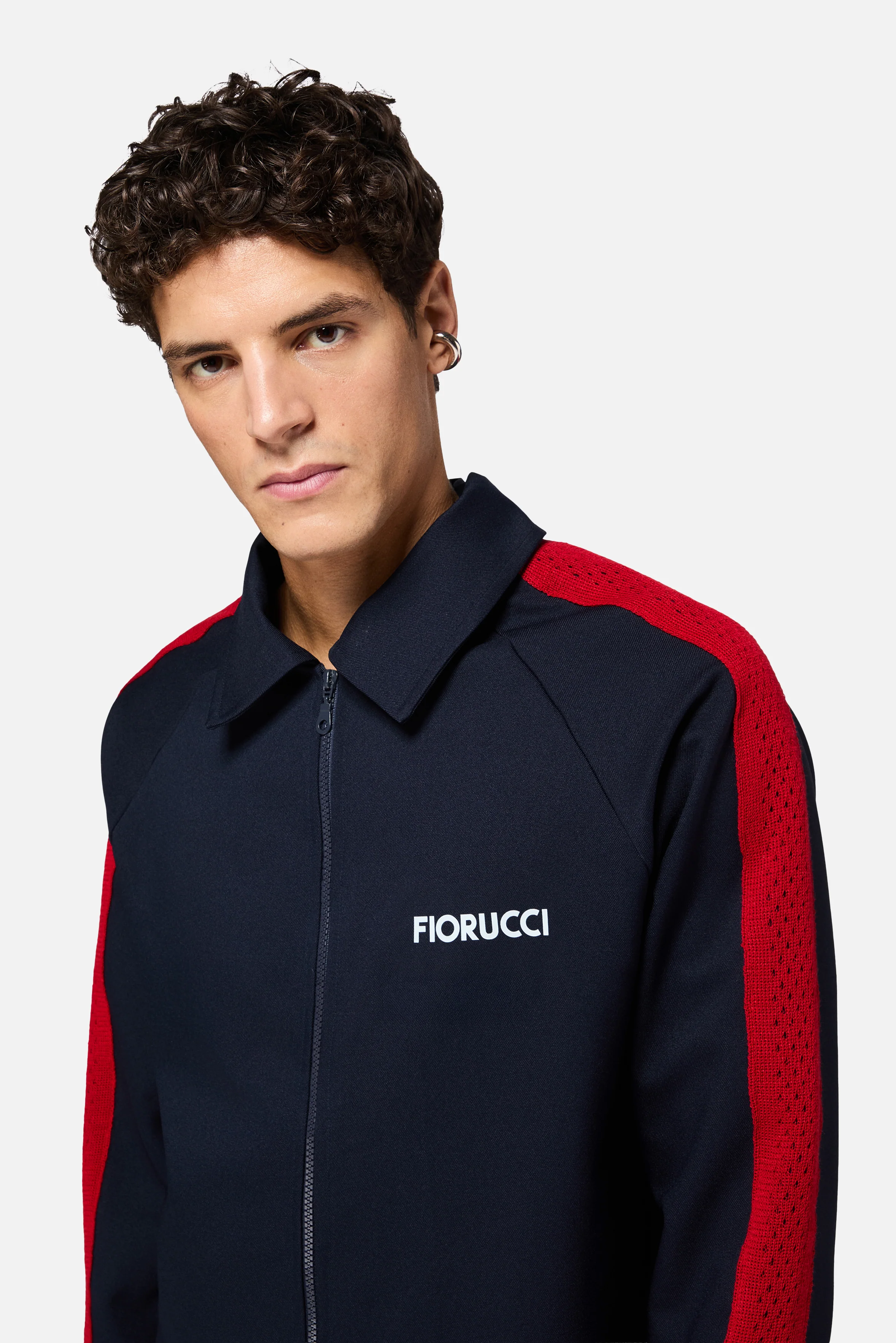 Double Angels Collared Jacket Navy - Image 6