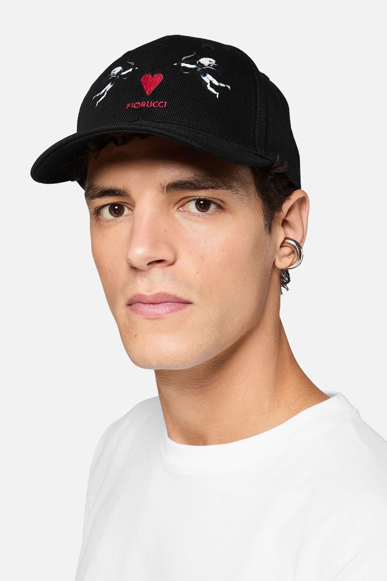 Double Angels Logo Cap Black - Image 3