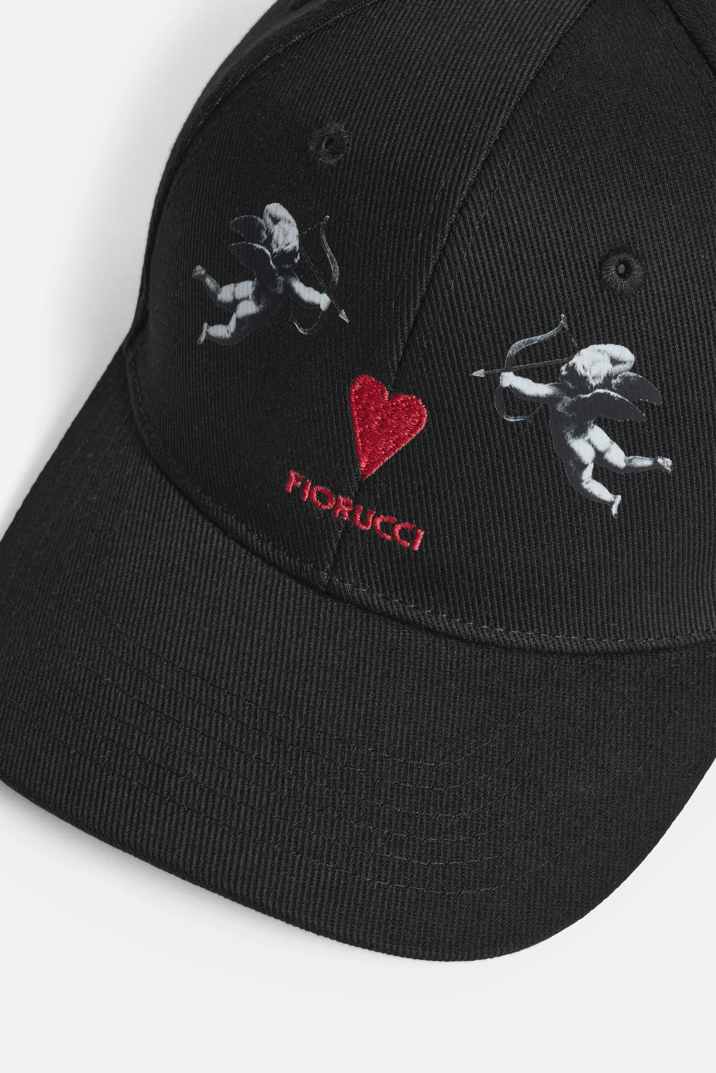 Double Angels Logo Cap Black - Image 6