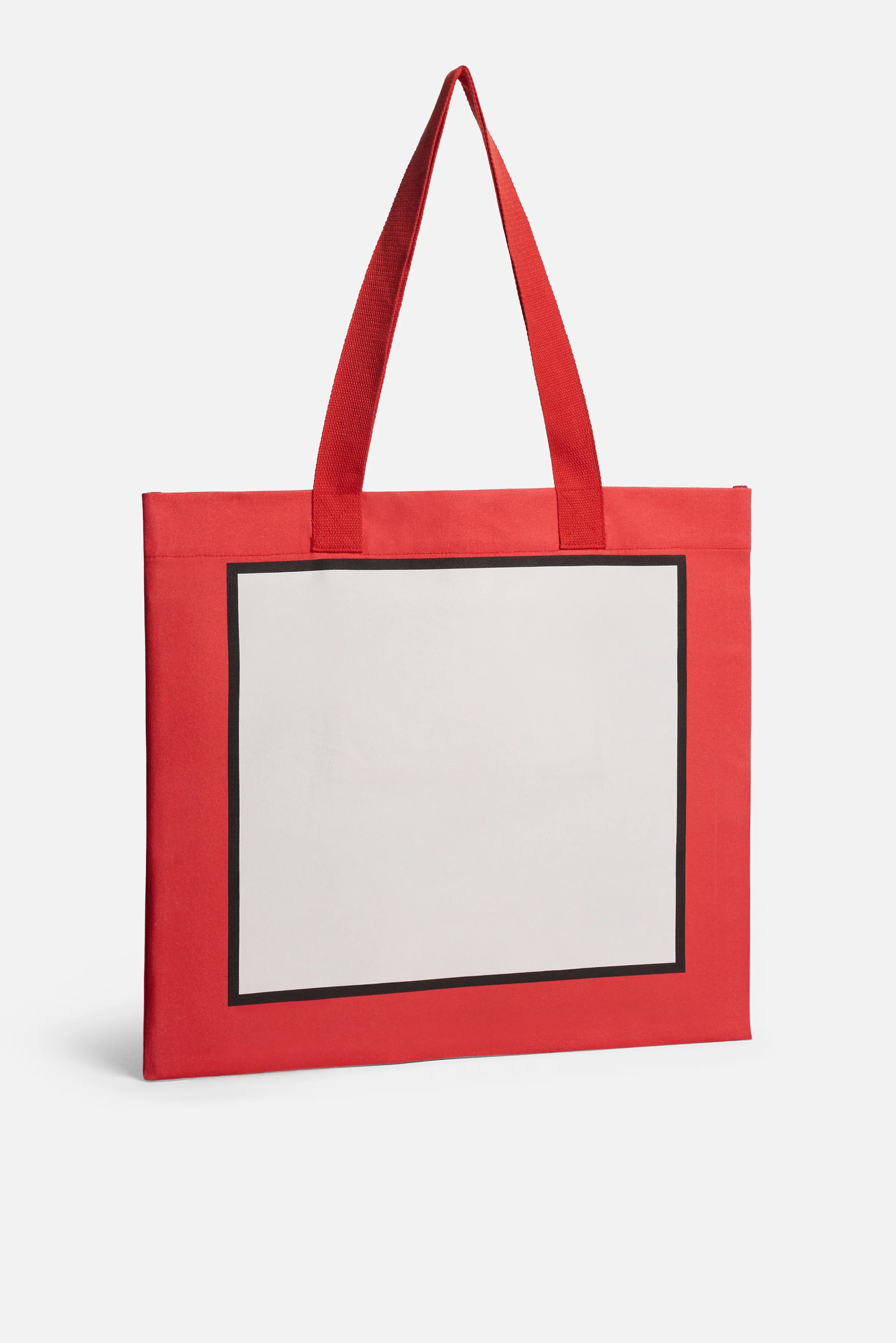 Double Angels Tote Bag Red - Image 3