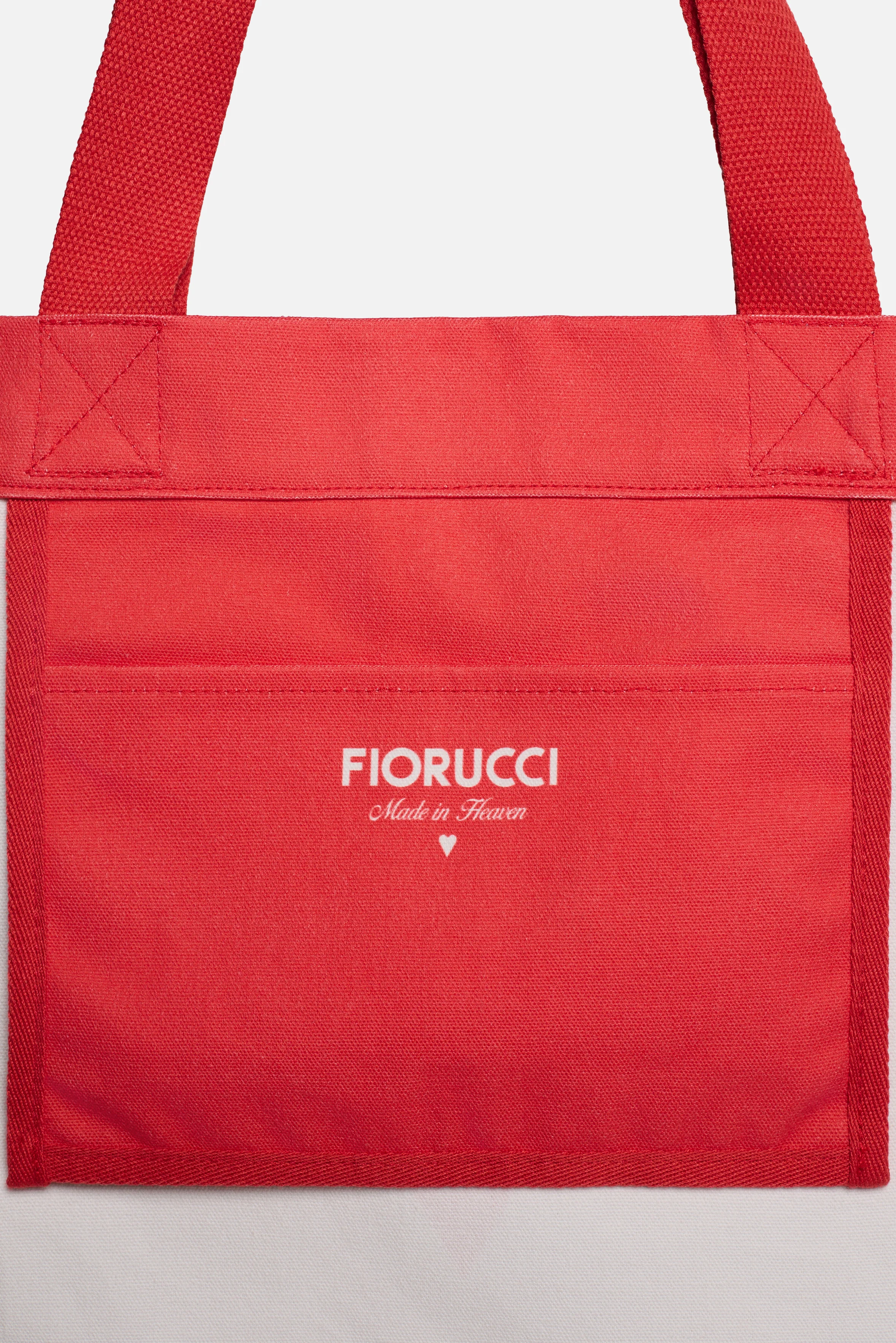 Double Angels Tote Bag Red - Image 4