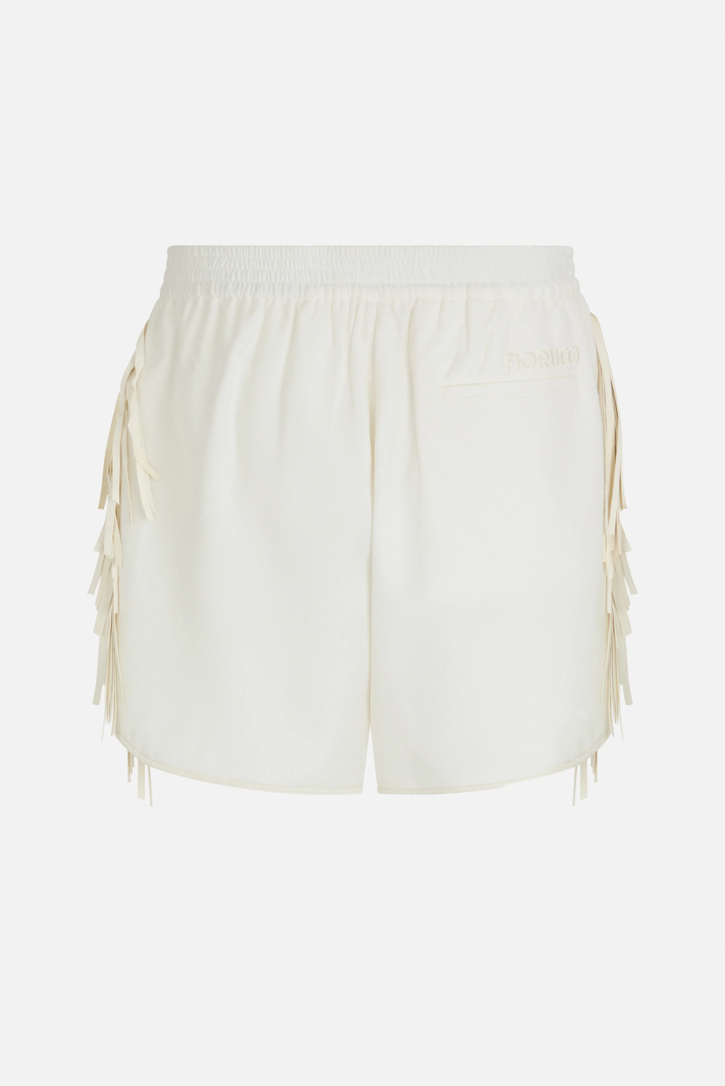 Fringe Shorts White - Image 5