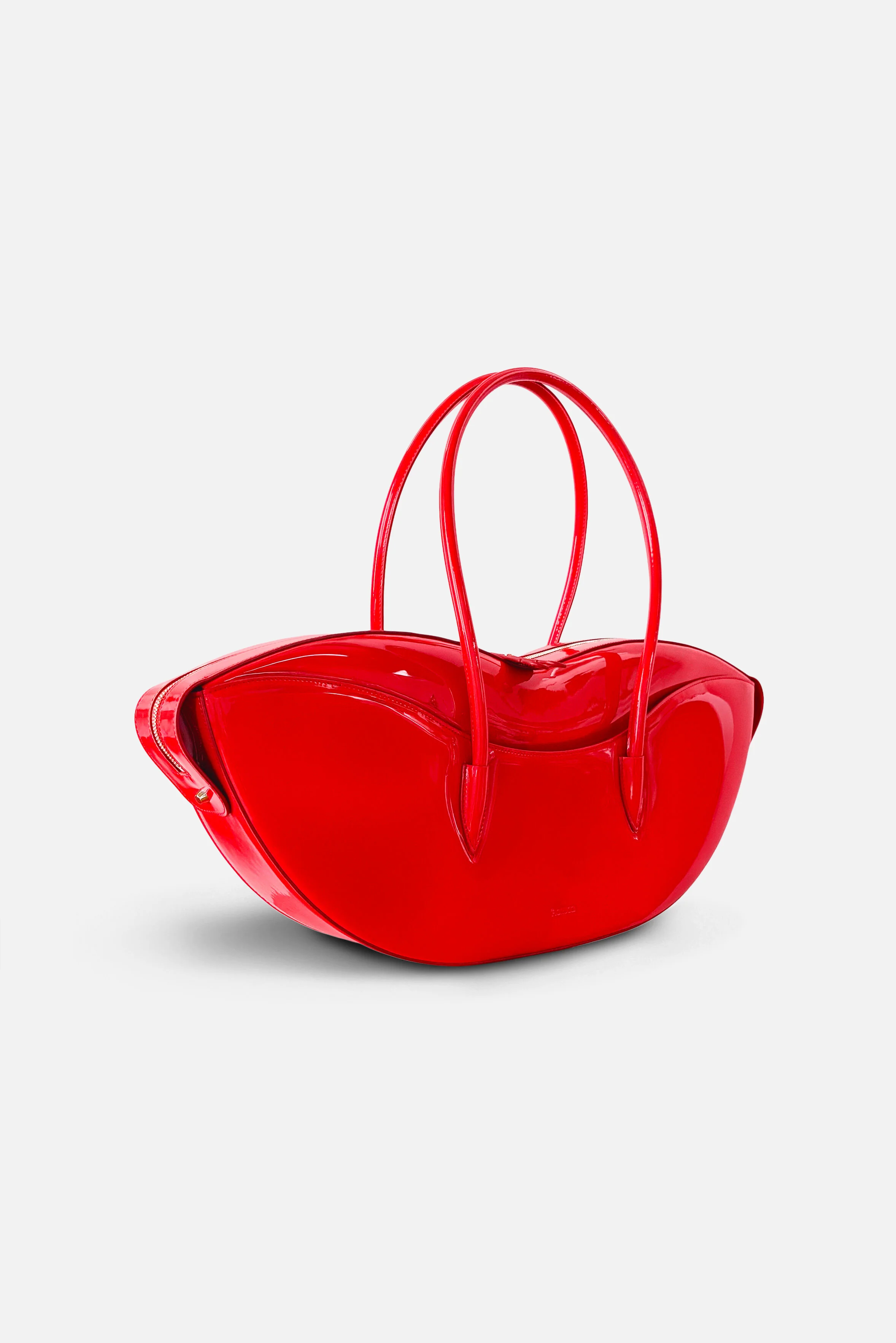 Giga Lips Bag Vinyl Red - Image 3