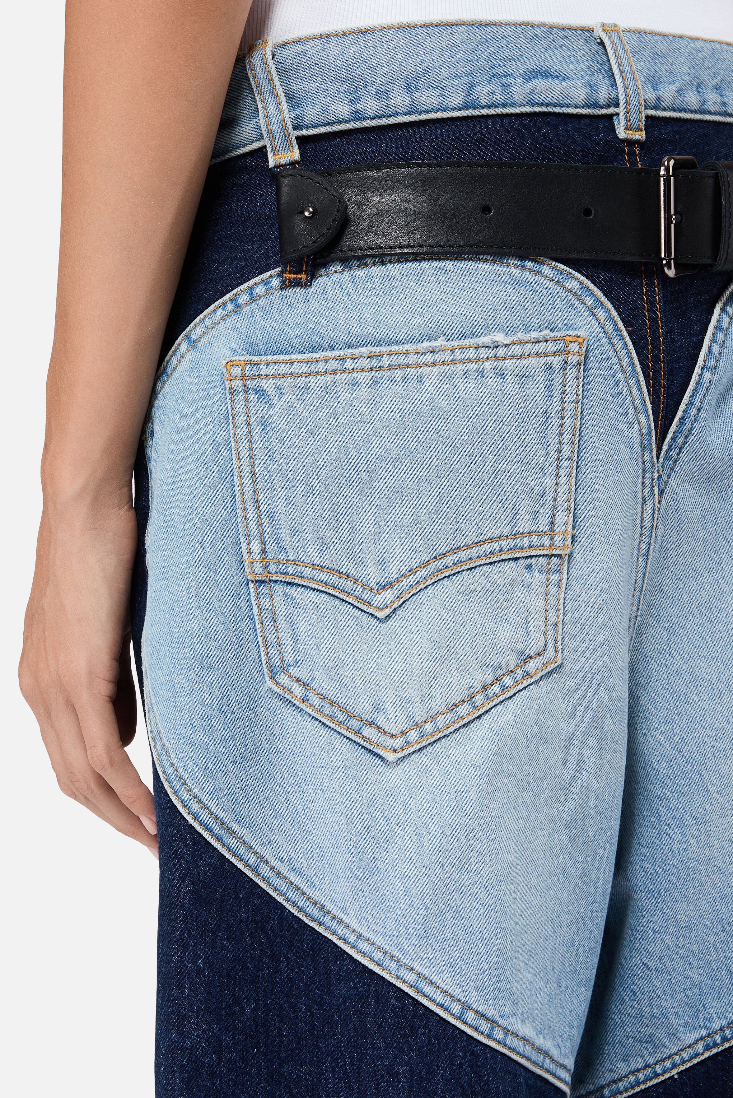 Heartline Baggy Jeans Multi - Image 5