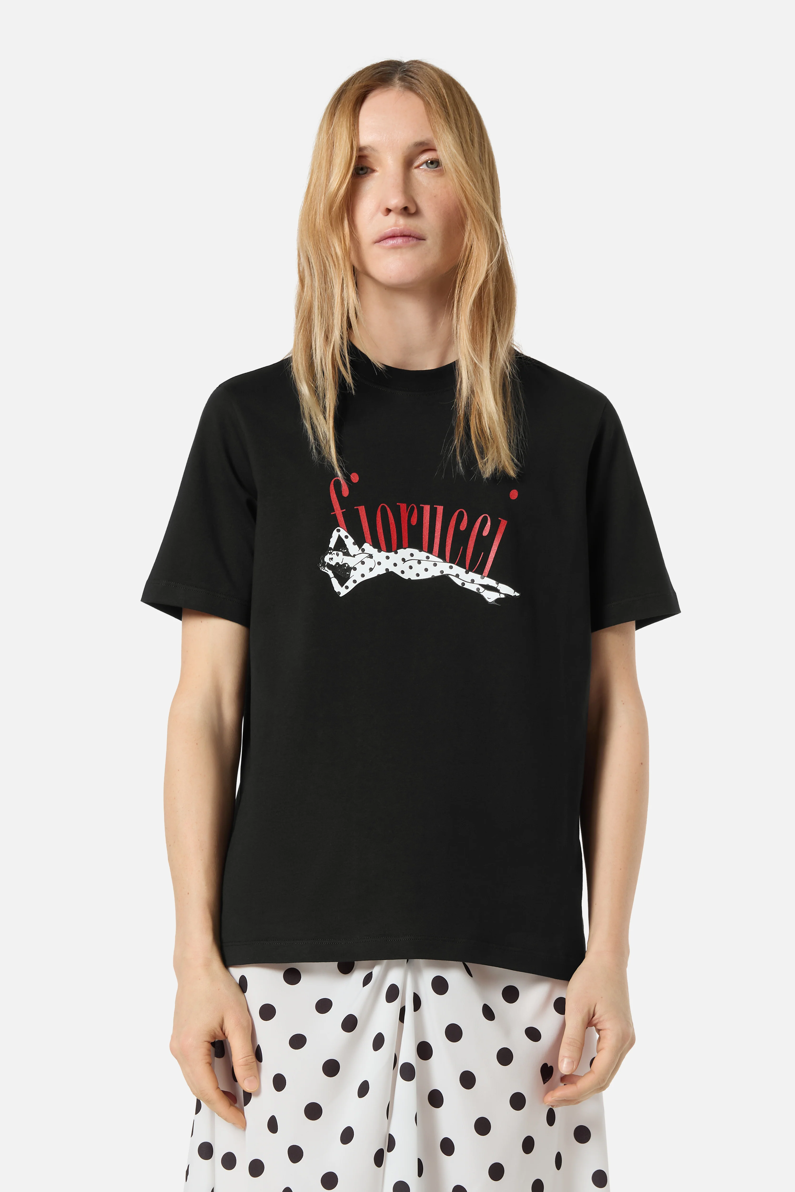 Pin Up Logo Regular T-Shirt Black - Image 3