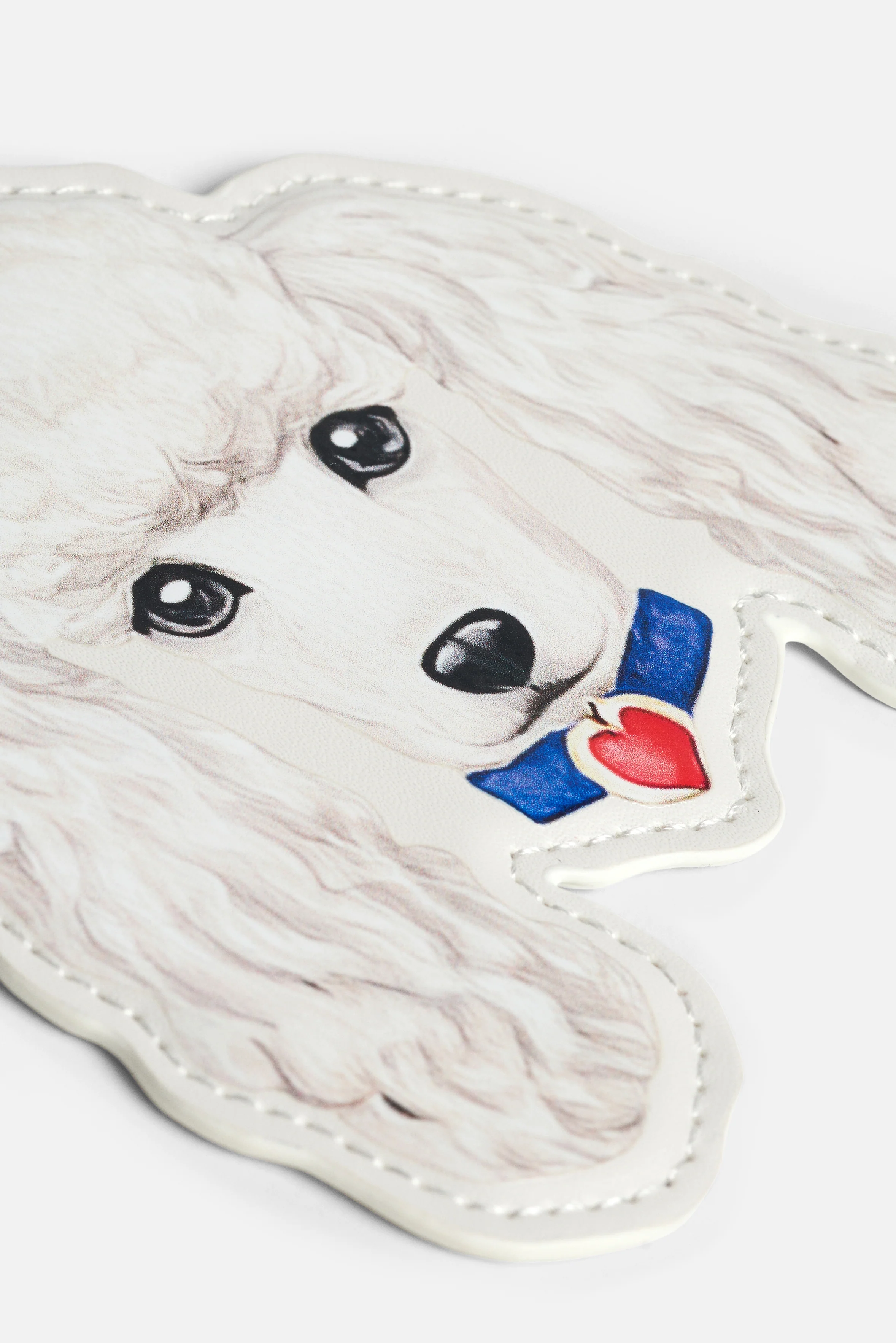 Poodle Face Keychain - Image 3