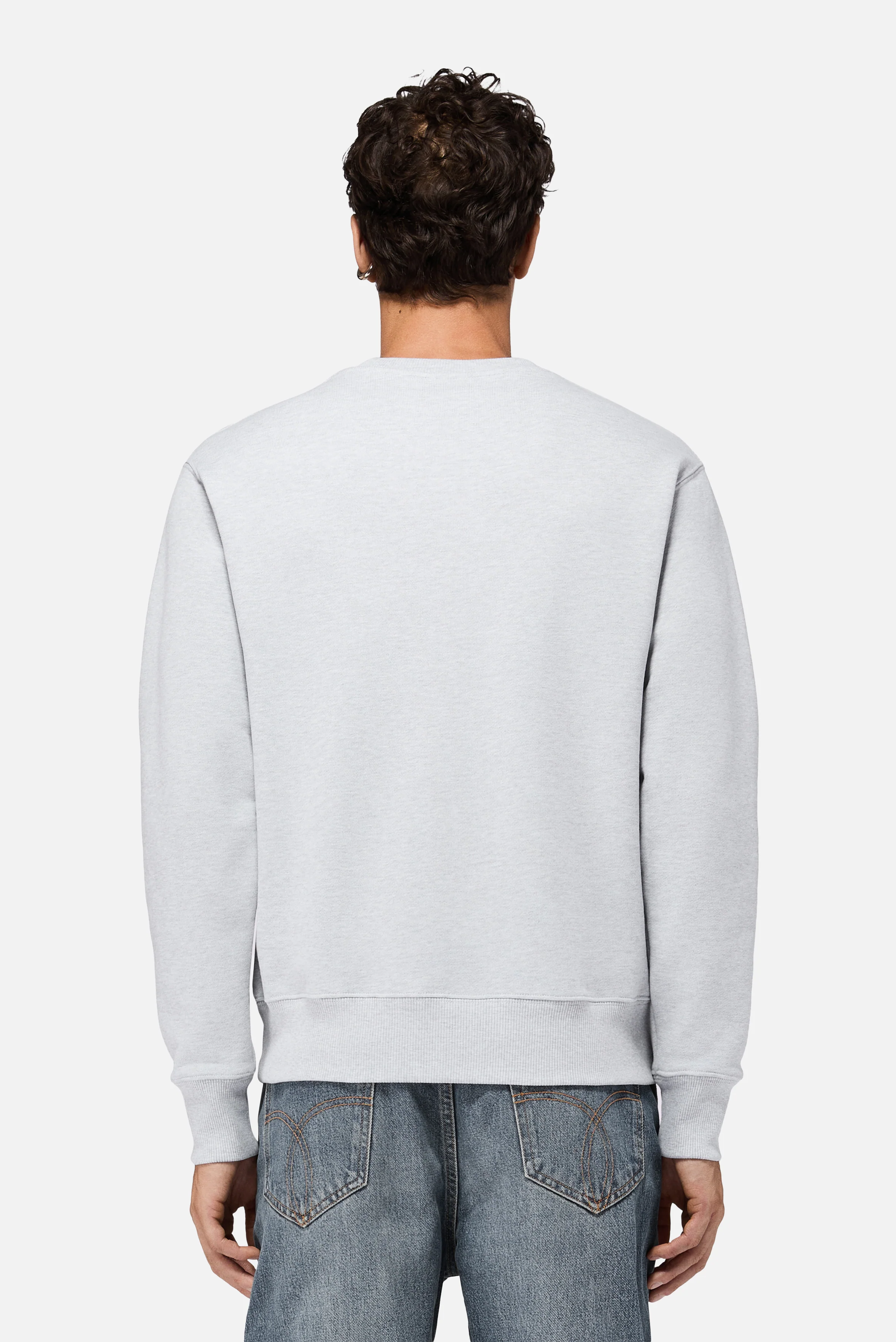Popcorn Regular Sweatshirt Grey - Image 3