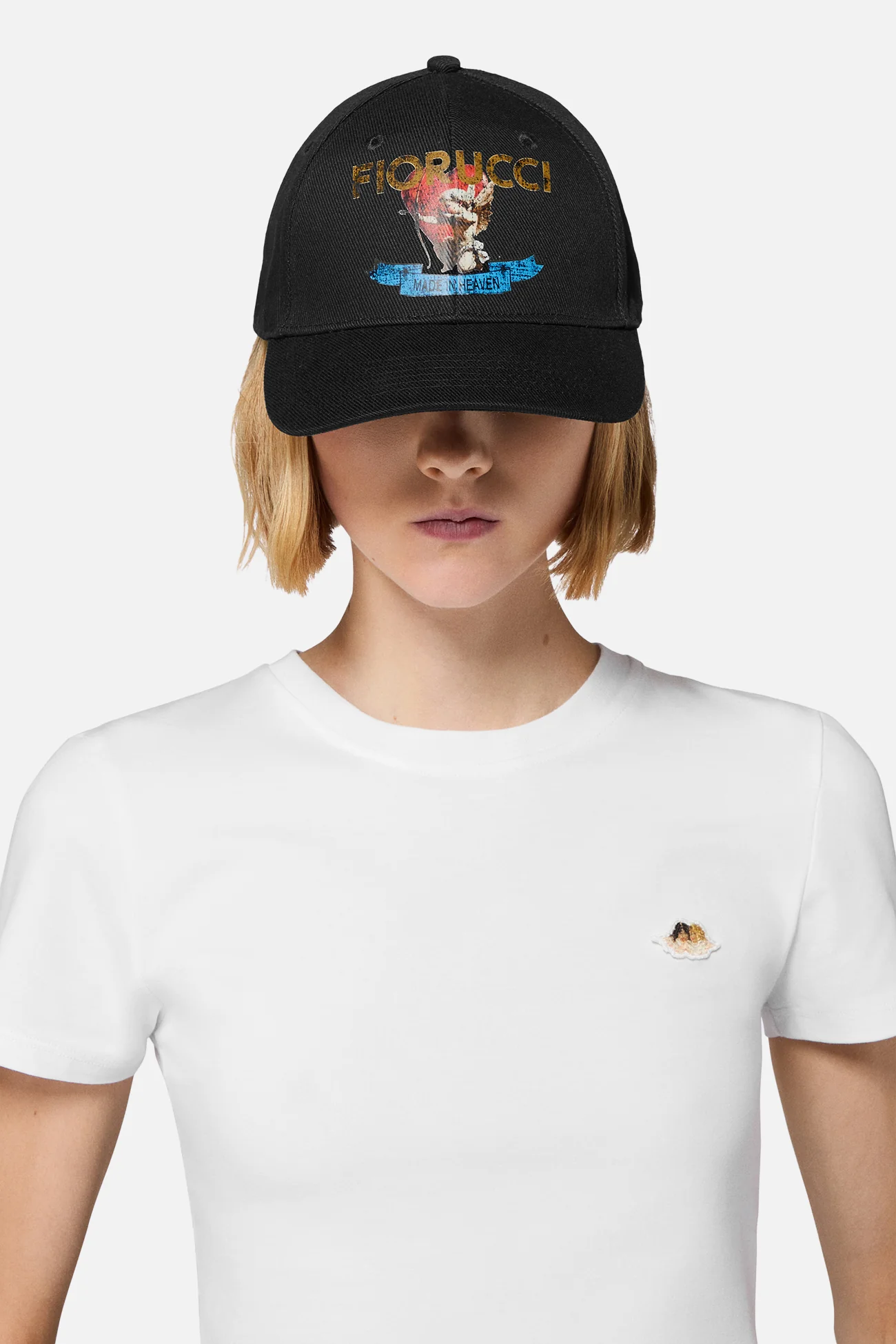 Rock Cupid Logo Cap Black - Image 4